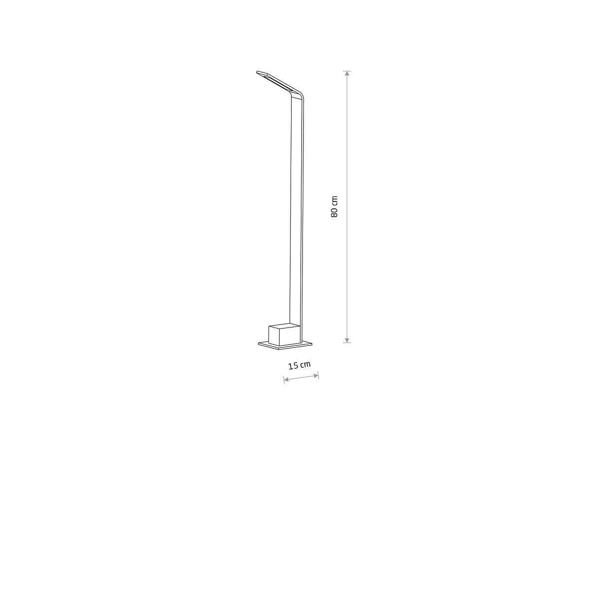STANDING LAMP SLIM LED Lifestyle 3