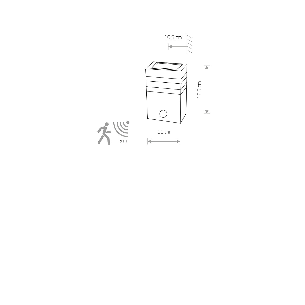 Aplică de Perete RIO I SENSOR Detail 2