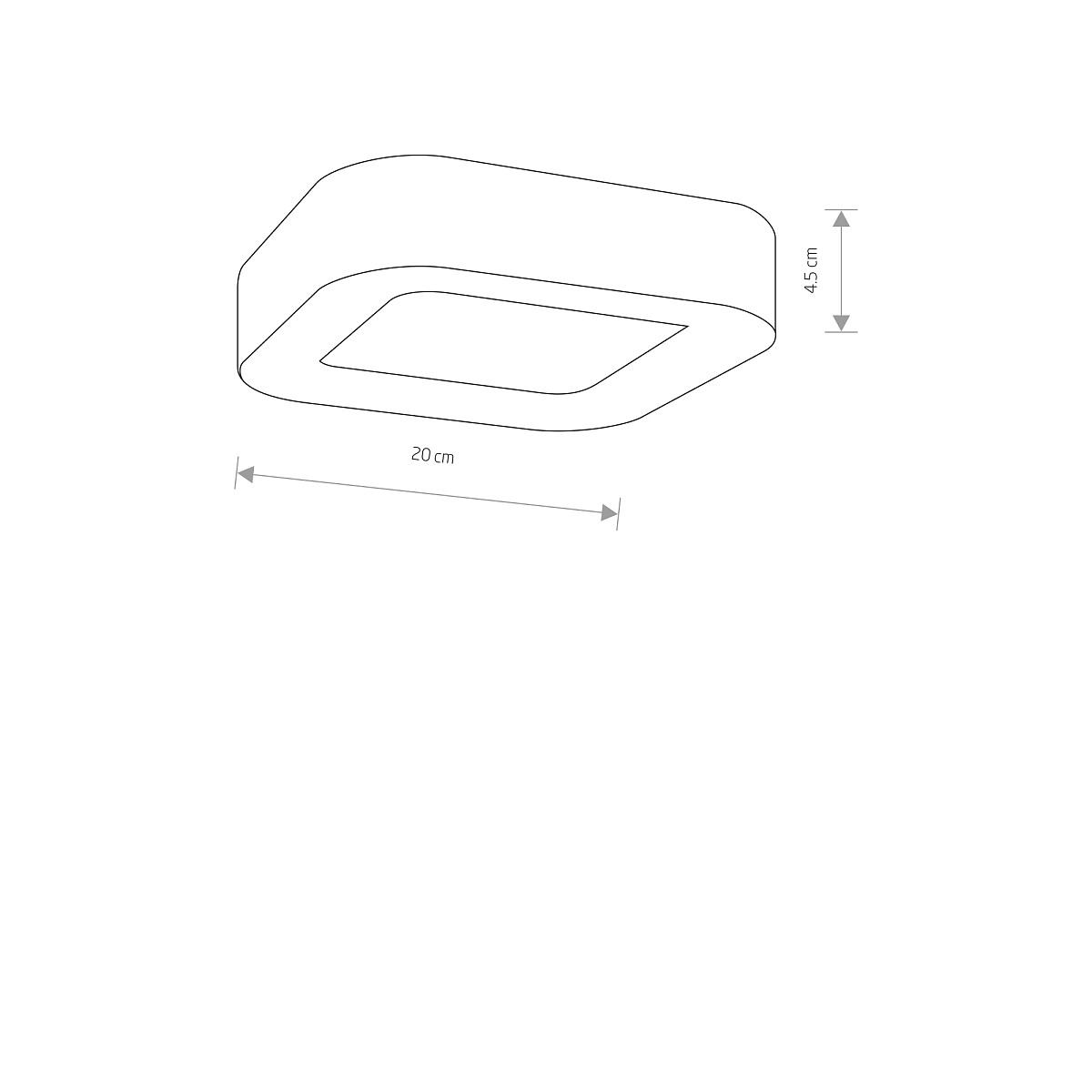 PLAFOND PUEBLA LED Lifestyle 1