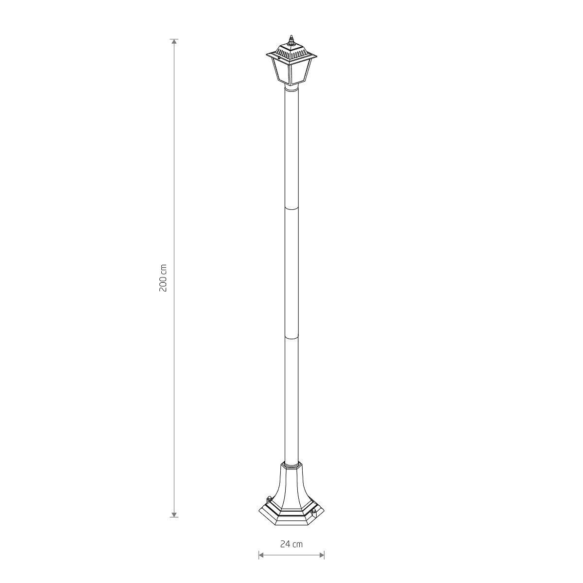 STAND LAMP ANA 2M Detail 2