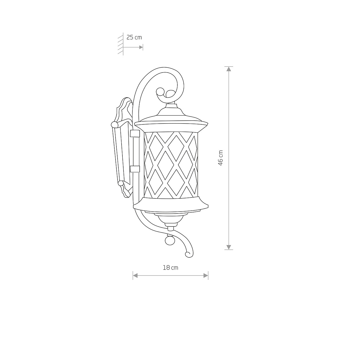 Aplică de Perete LANTERN Detail 2