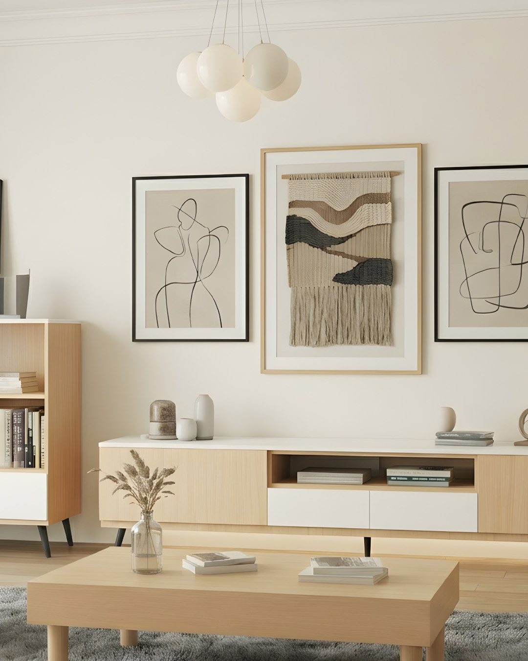 Comoda TV Bright Loft Detail 5