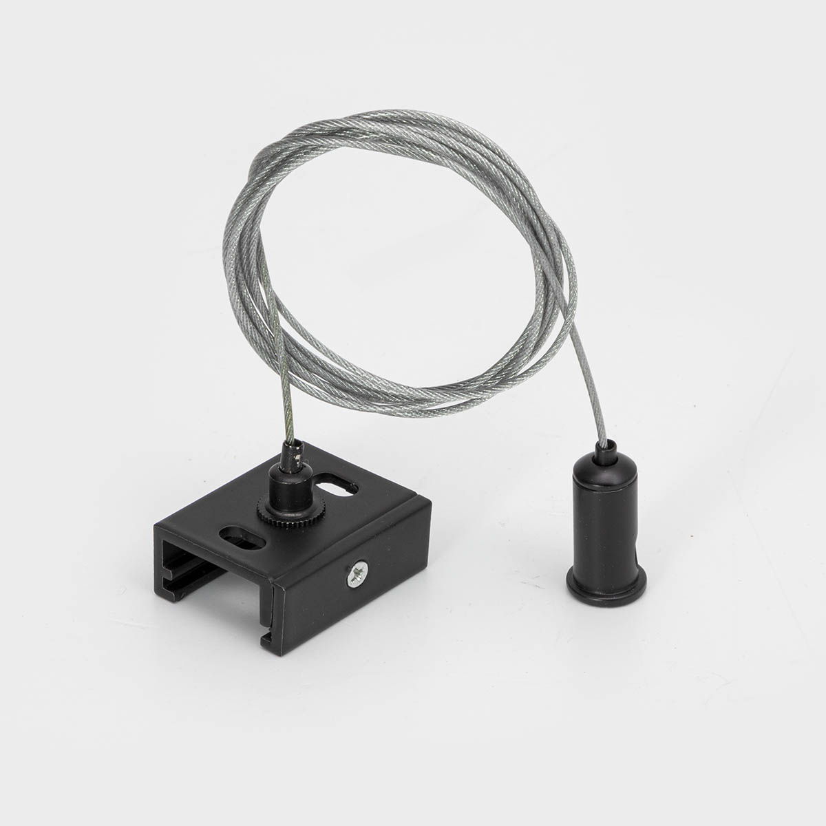 Kit de suspendare sina trifazata negru