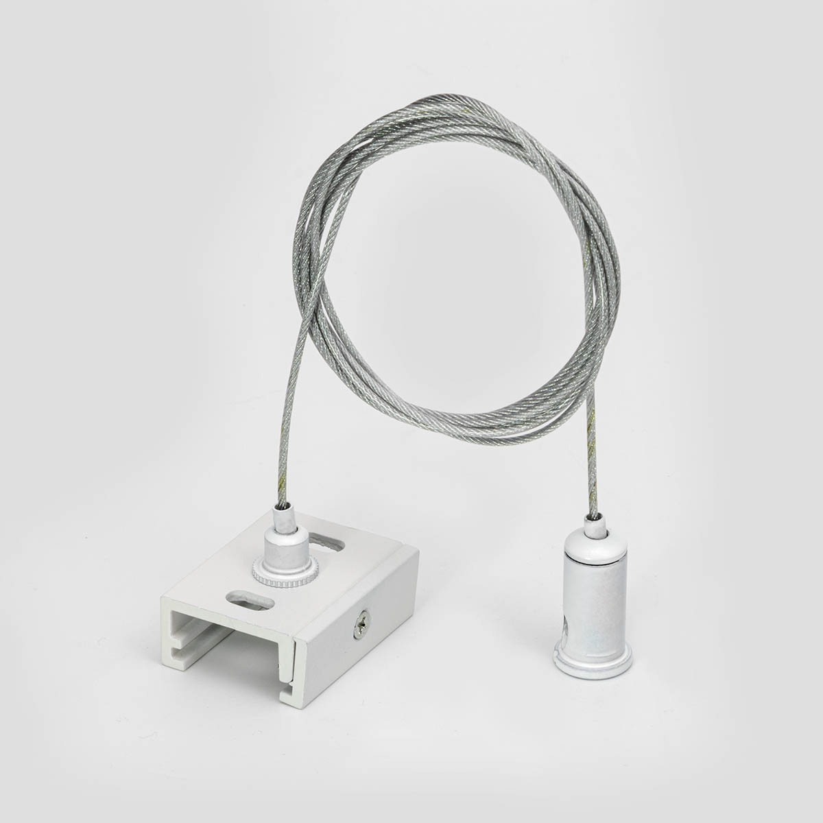 Kit de suspendare sina trifazata alb