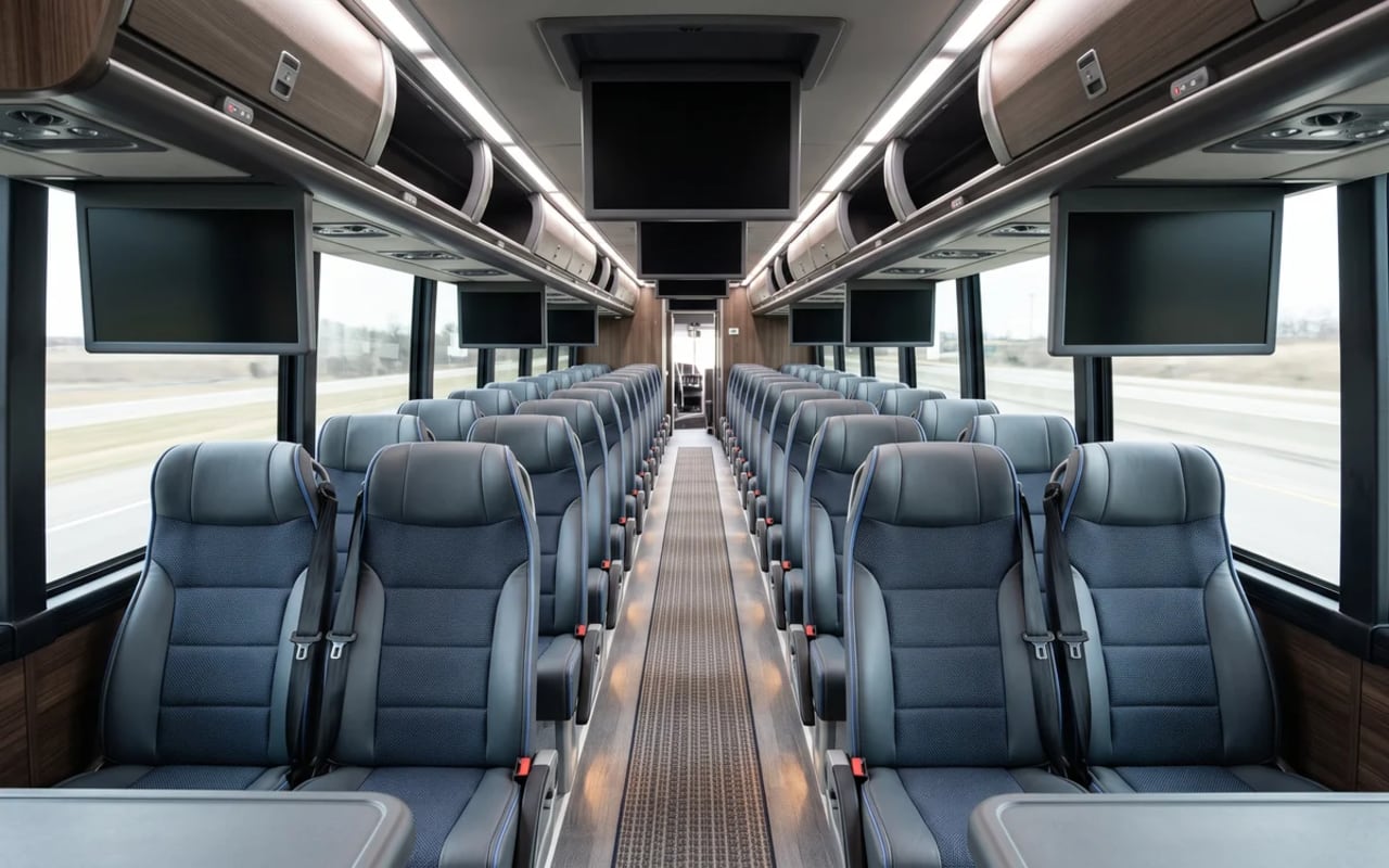 Inside the Motor Coach