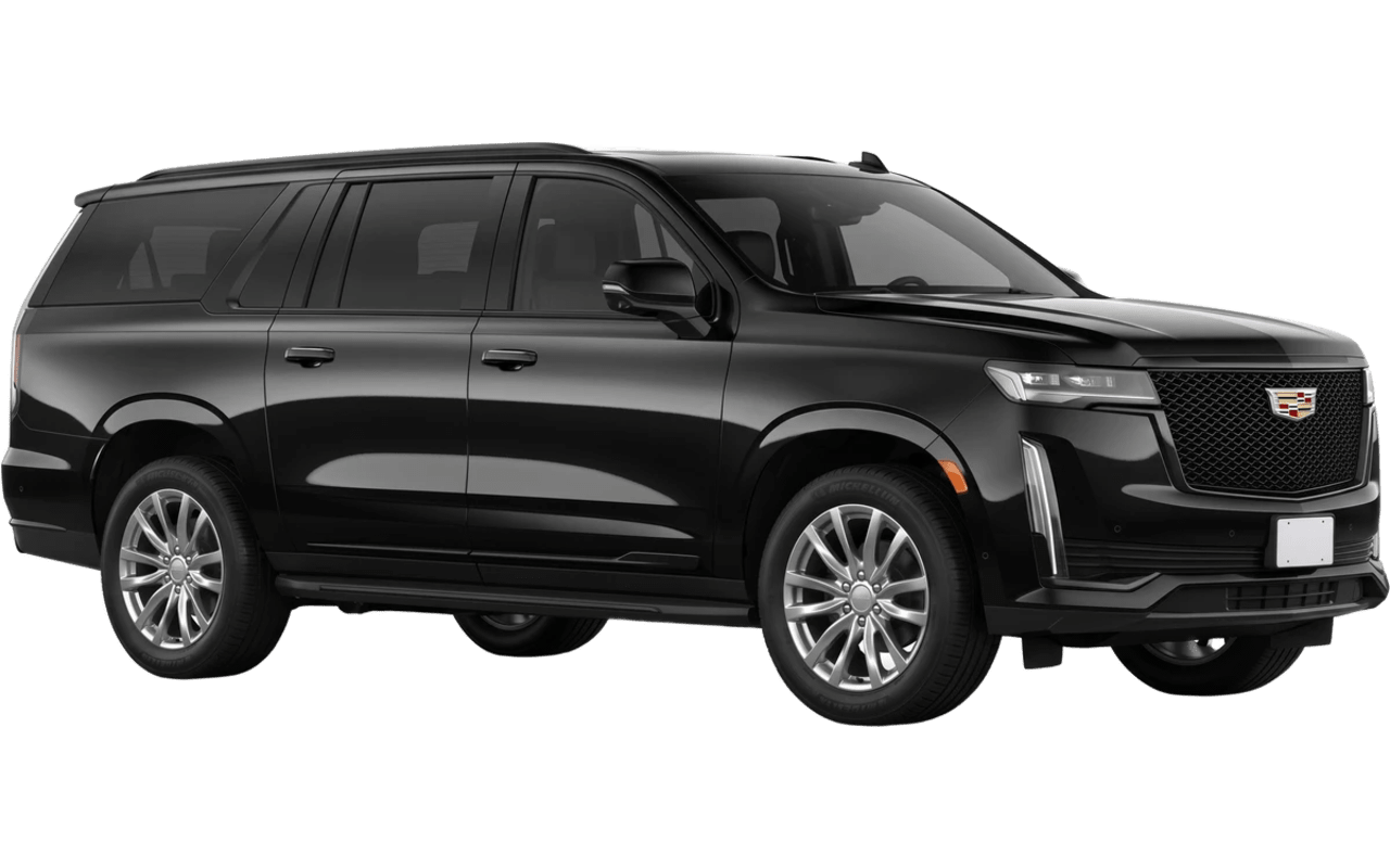 The Escalade SUV, outside