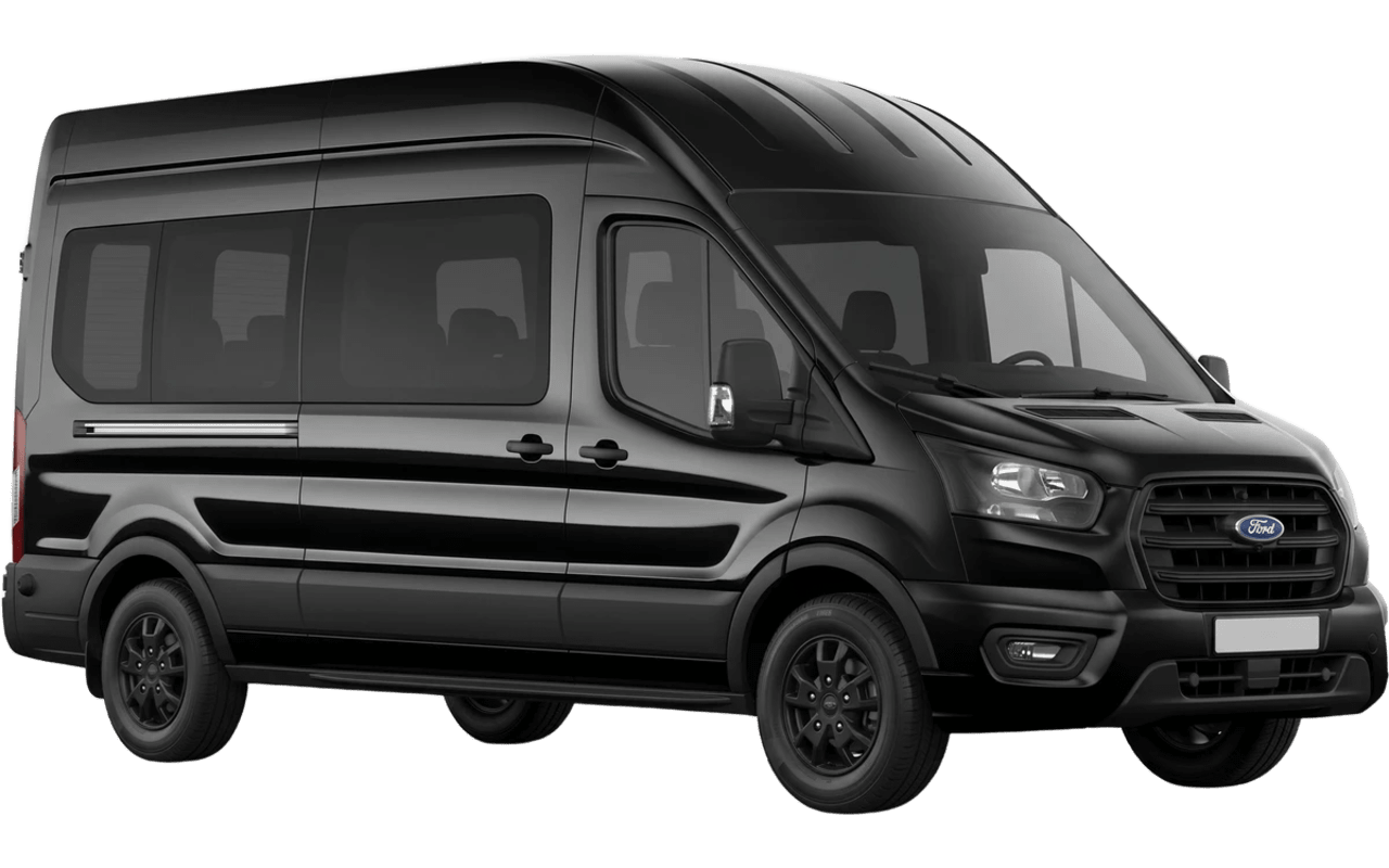 The Transit Van, outside