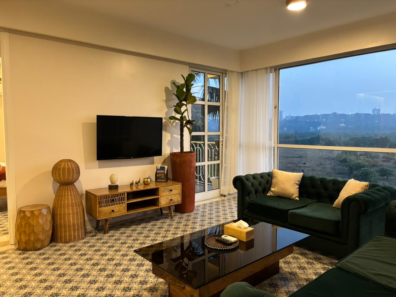 2 Bhk Apartment, Common pool, 2 Jaccuzi