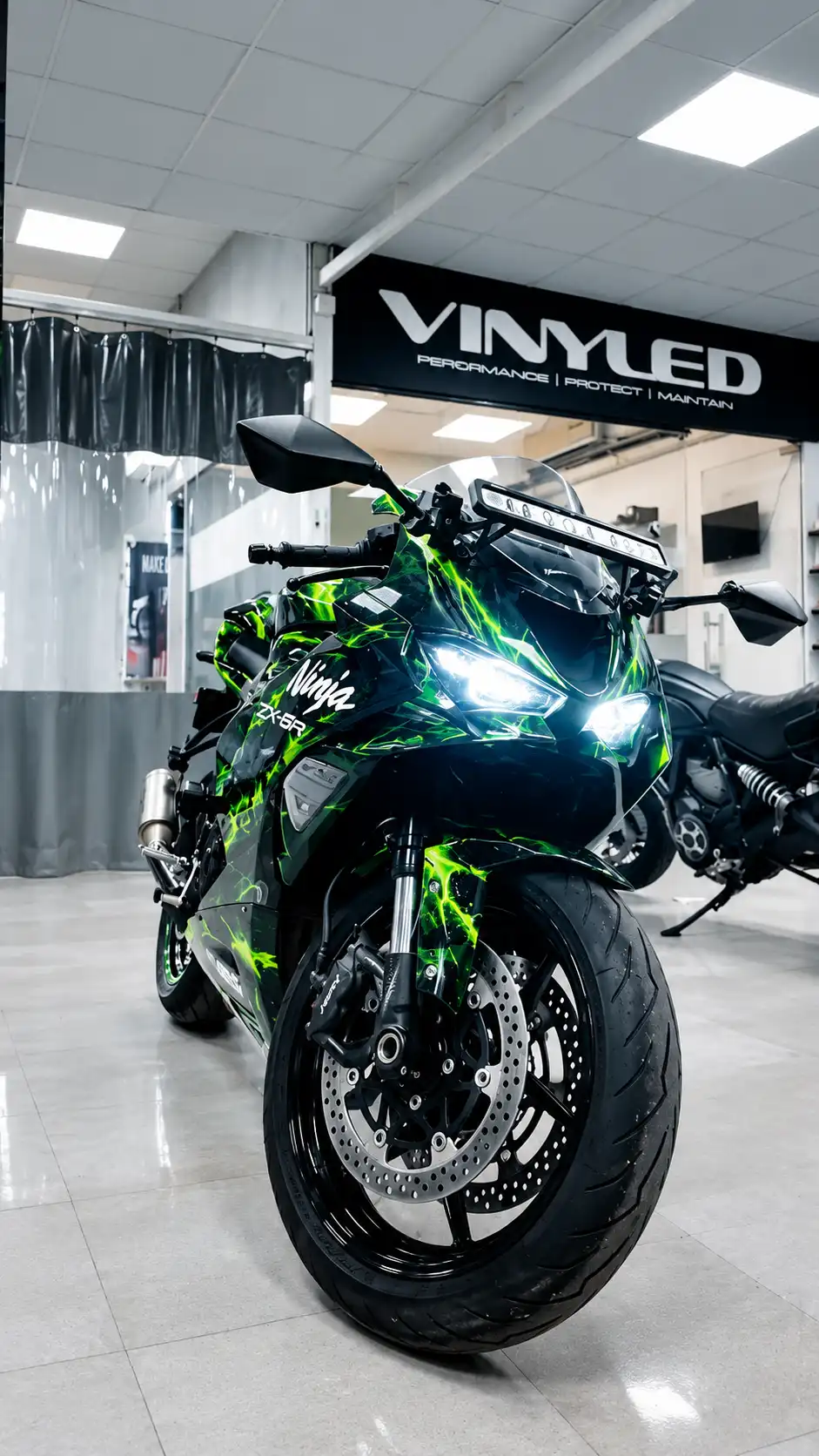 Bike Graphics project completed by VINYLED in Bangalore