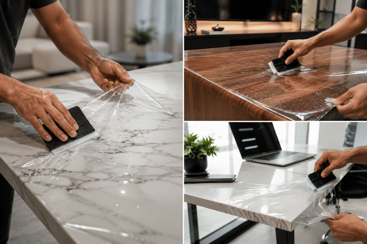 VINYLED home and office surface protection film services in Bangalore