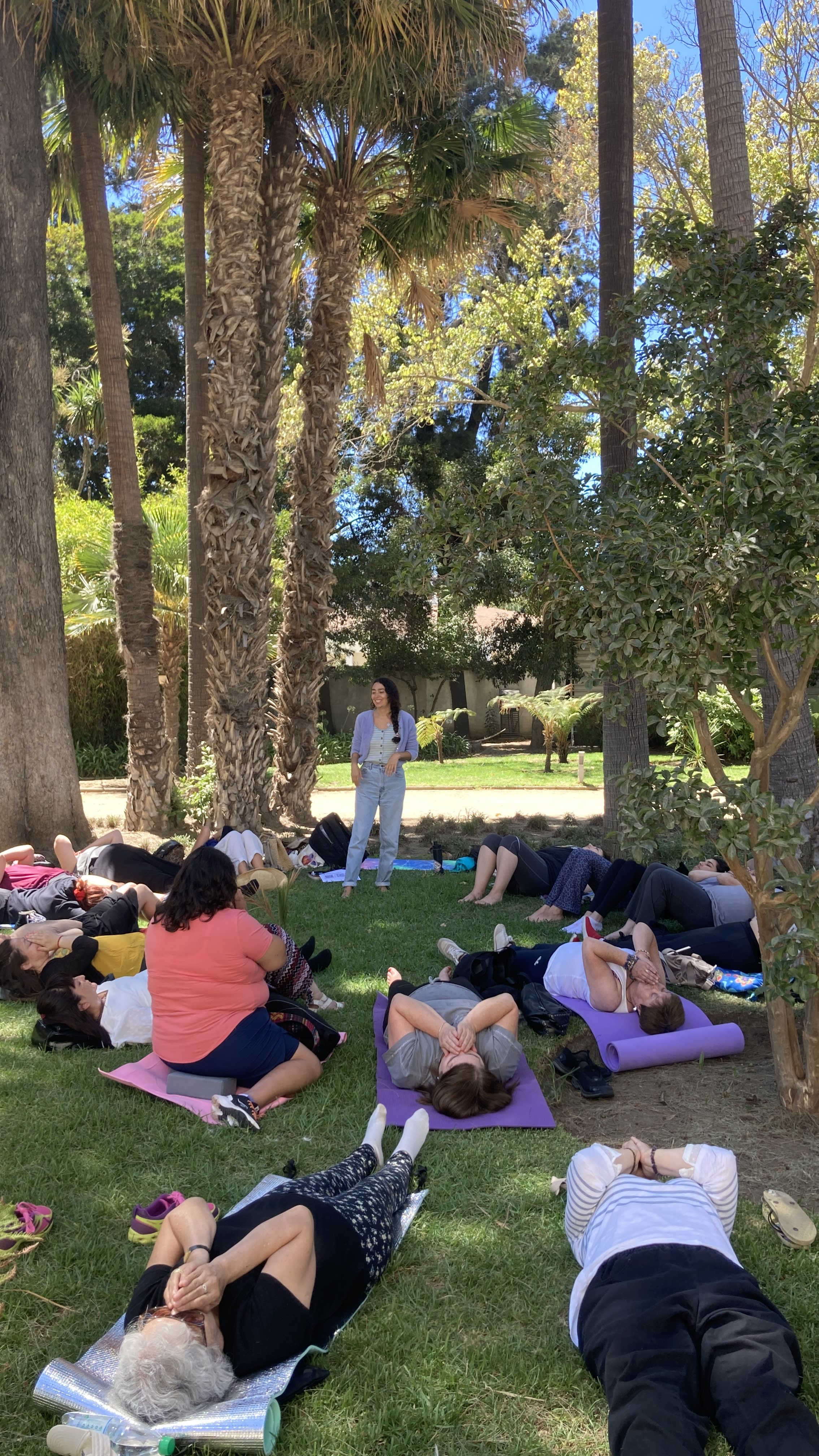 Taller participativo de aromaterapia y salud mental al aire libre