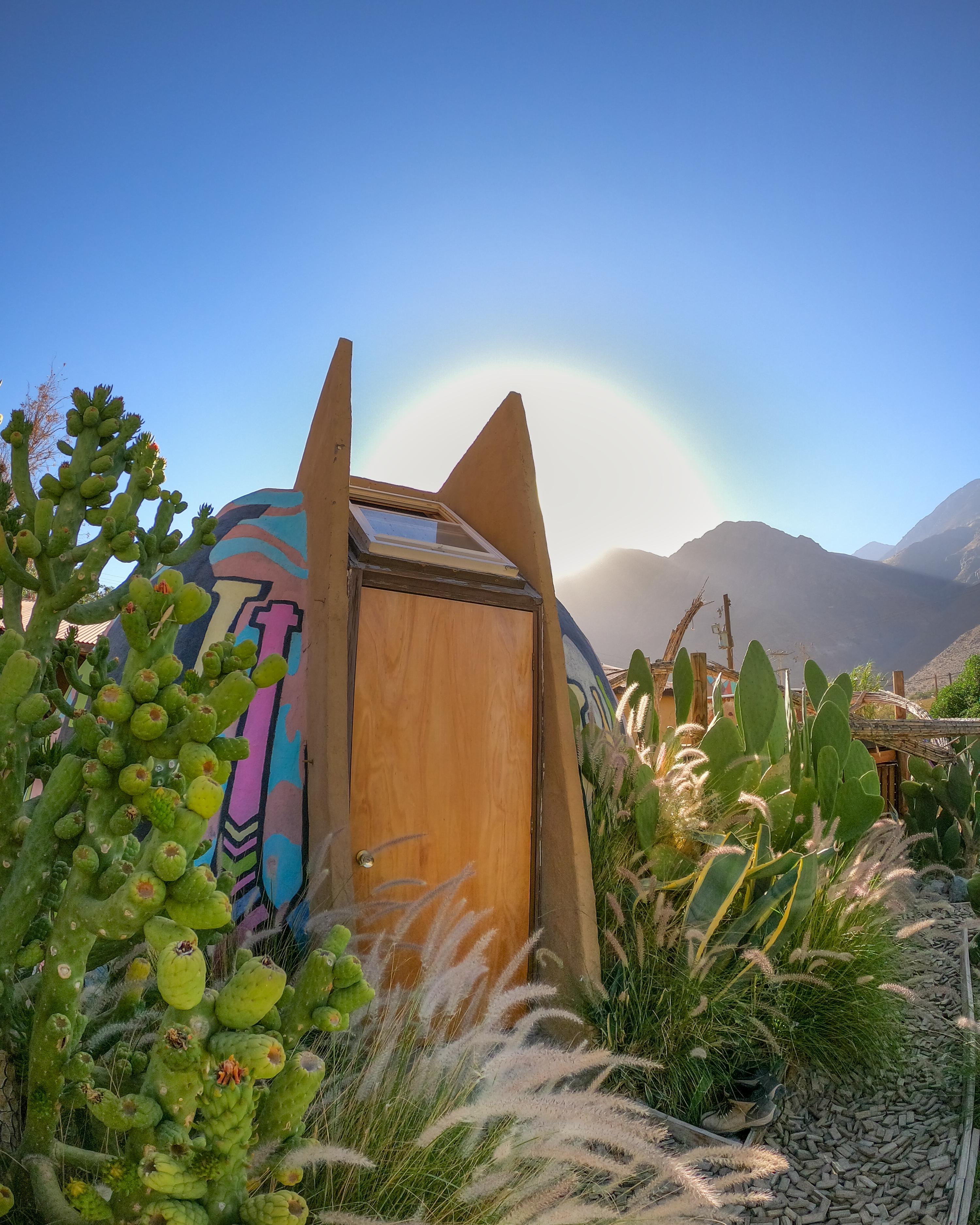 Valle al atardecer