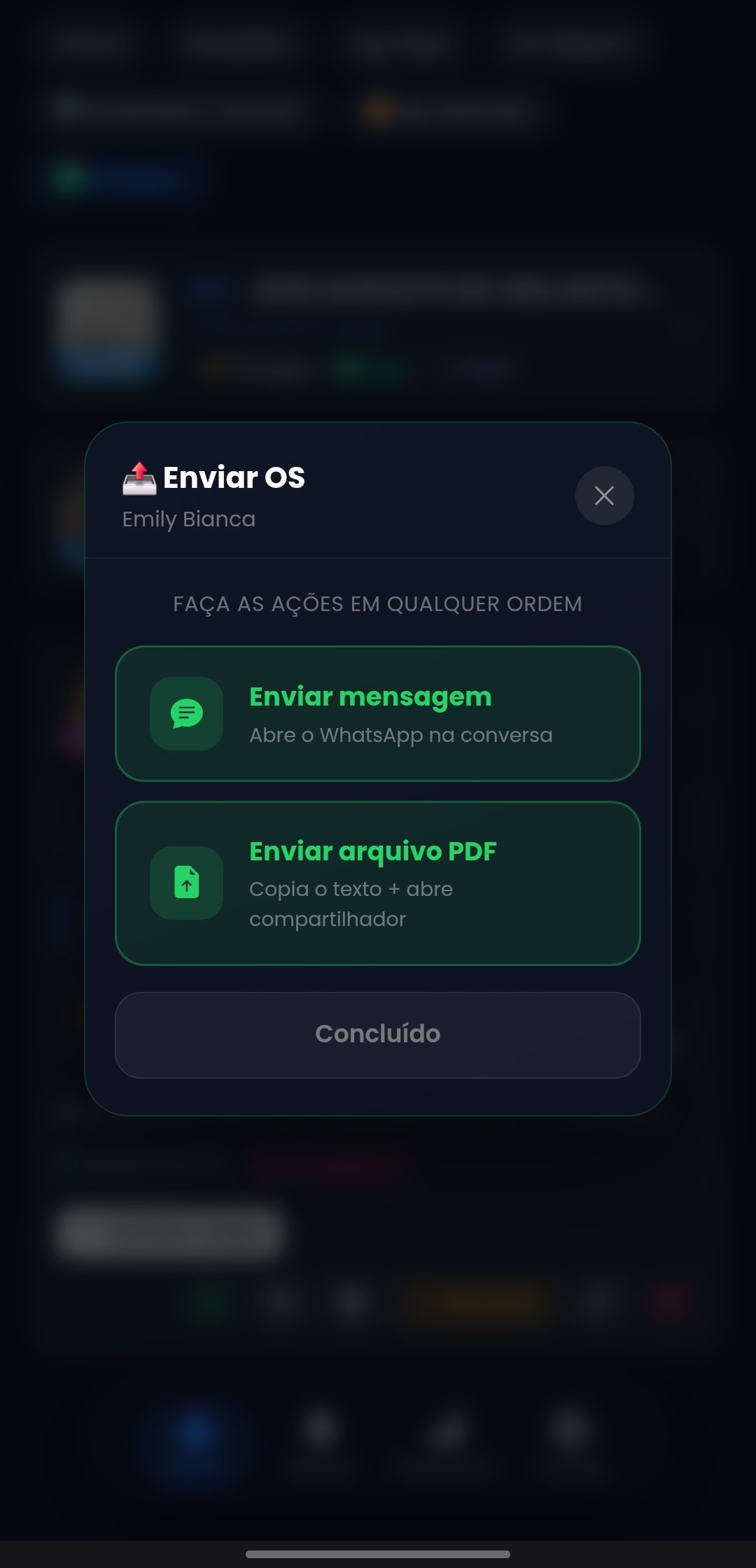 Envio Ilimitado em PDF
