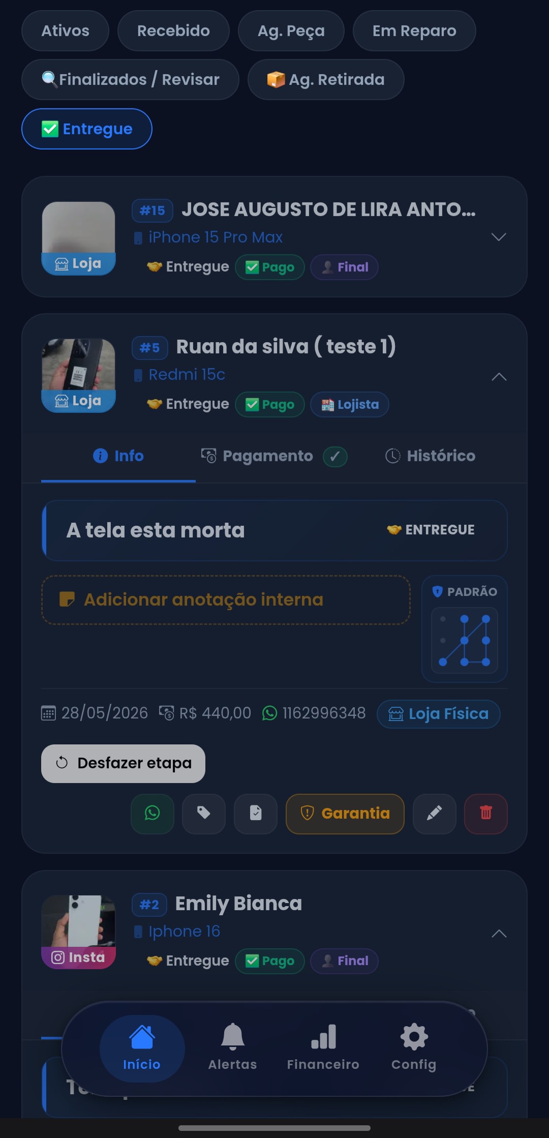OSs Expandidas