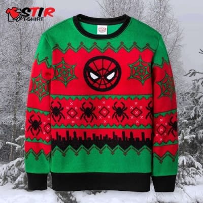 Spiderman Christmas Sweater SrirTshirt