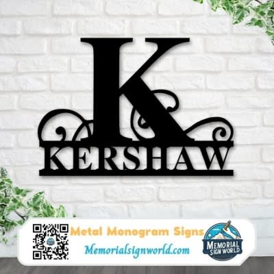 METAL MONOGRAM SIGNS