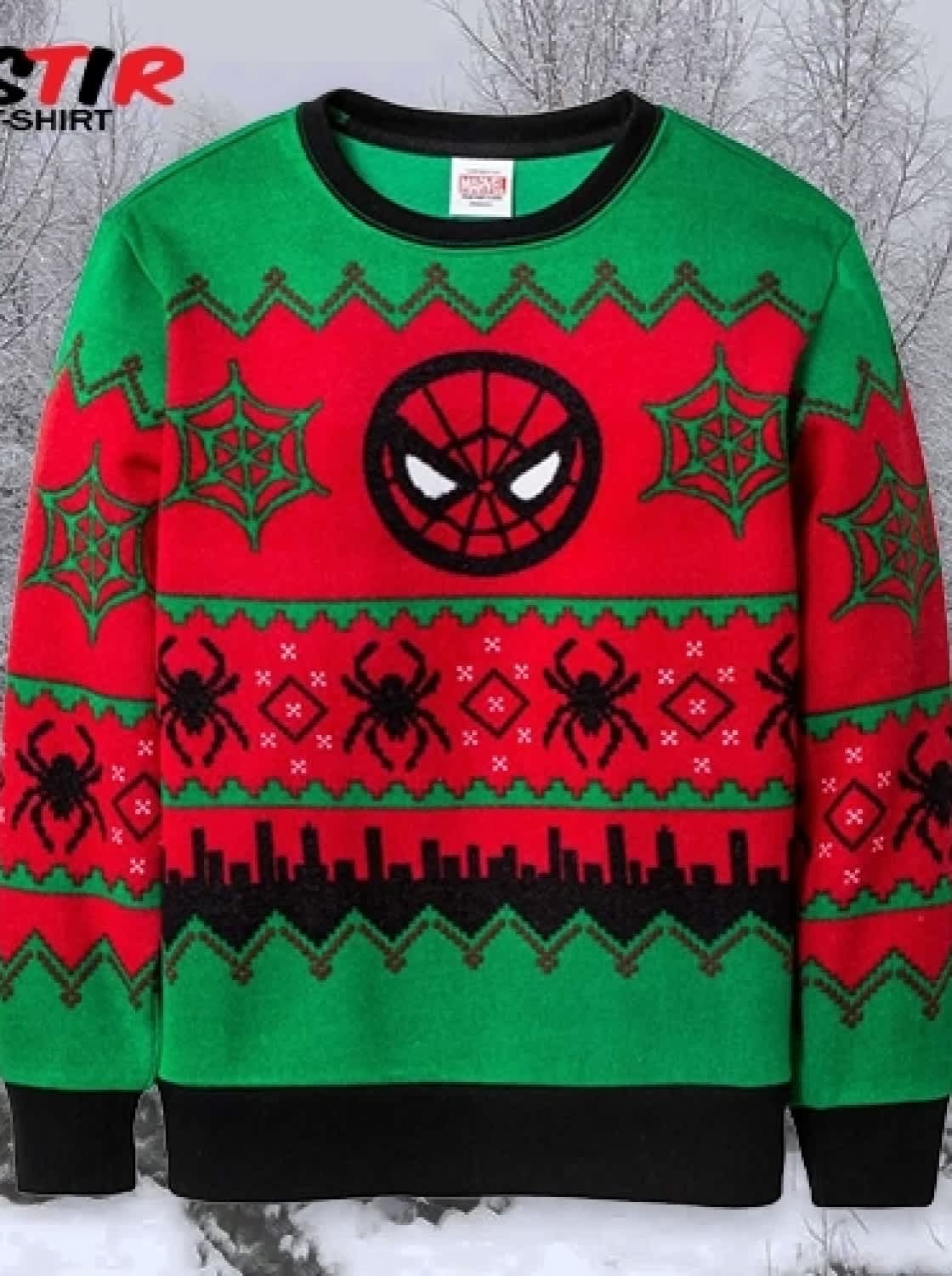 spidermanchristmassweater