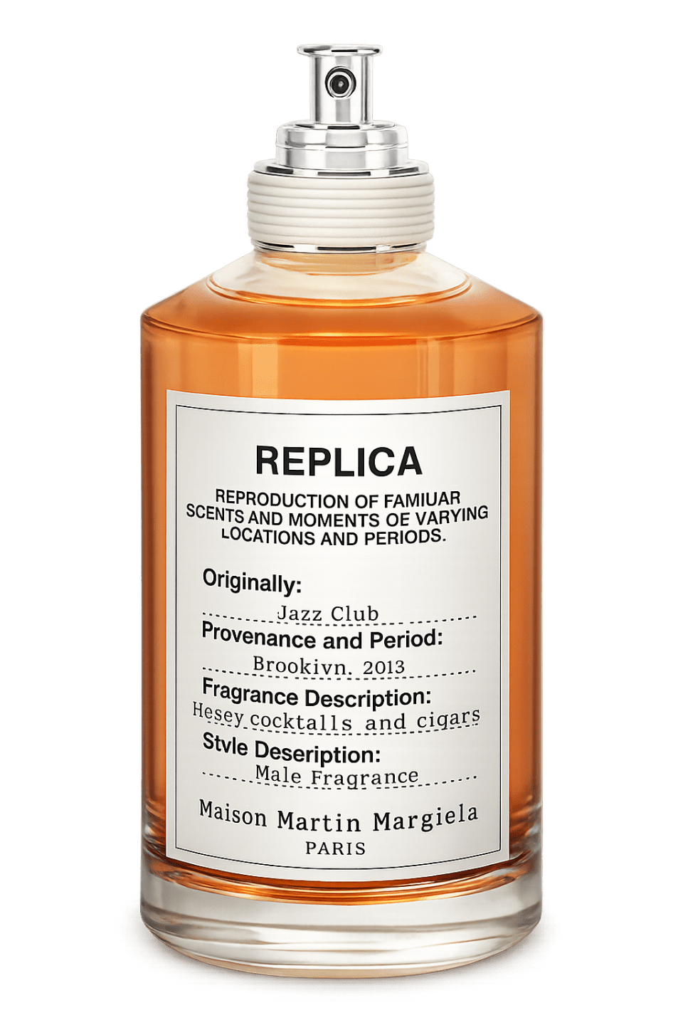 Maison Margiela Replica Jazz Club perfume bottle