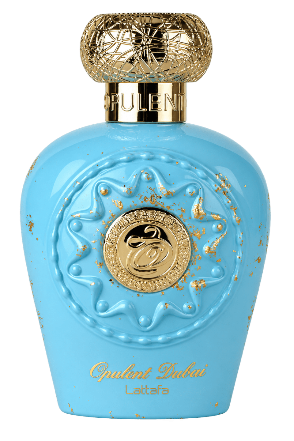 Lattafa Opulent Dubai perfume bottle
