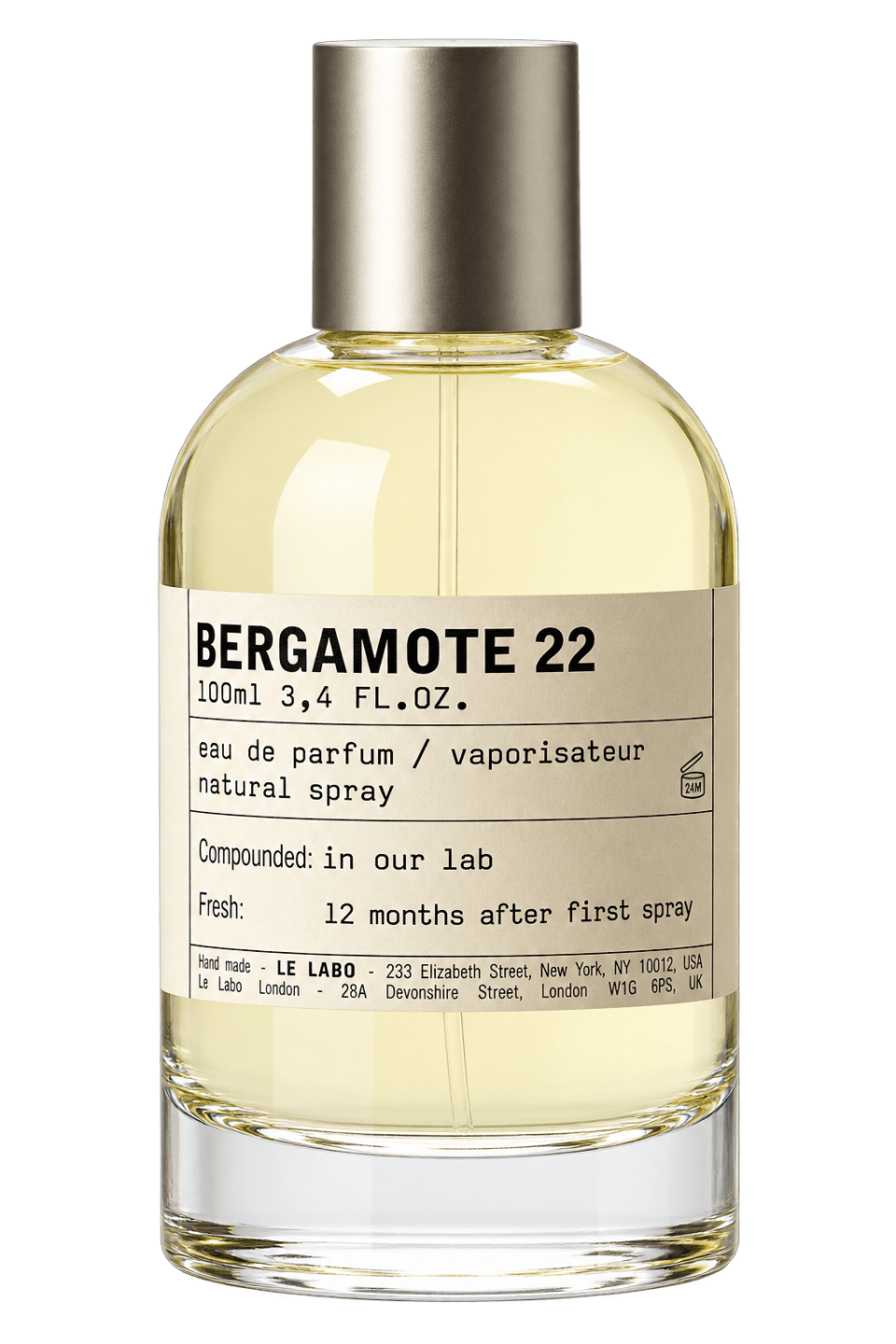 Le Labo Bergamote 22 perfume bottle