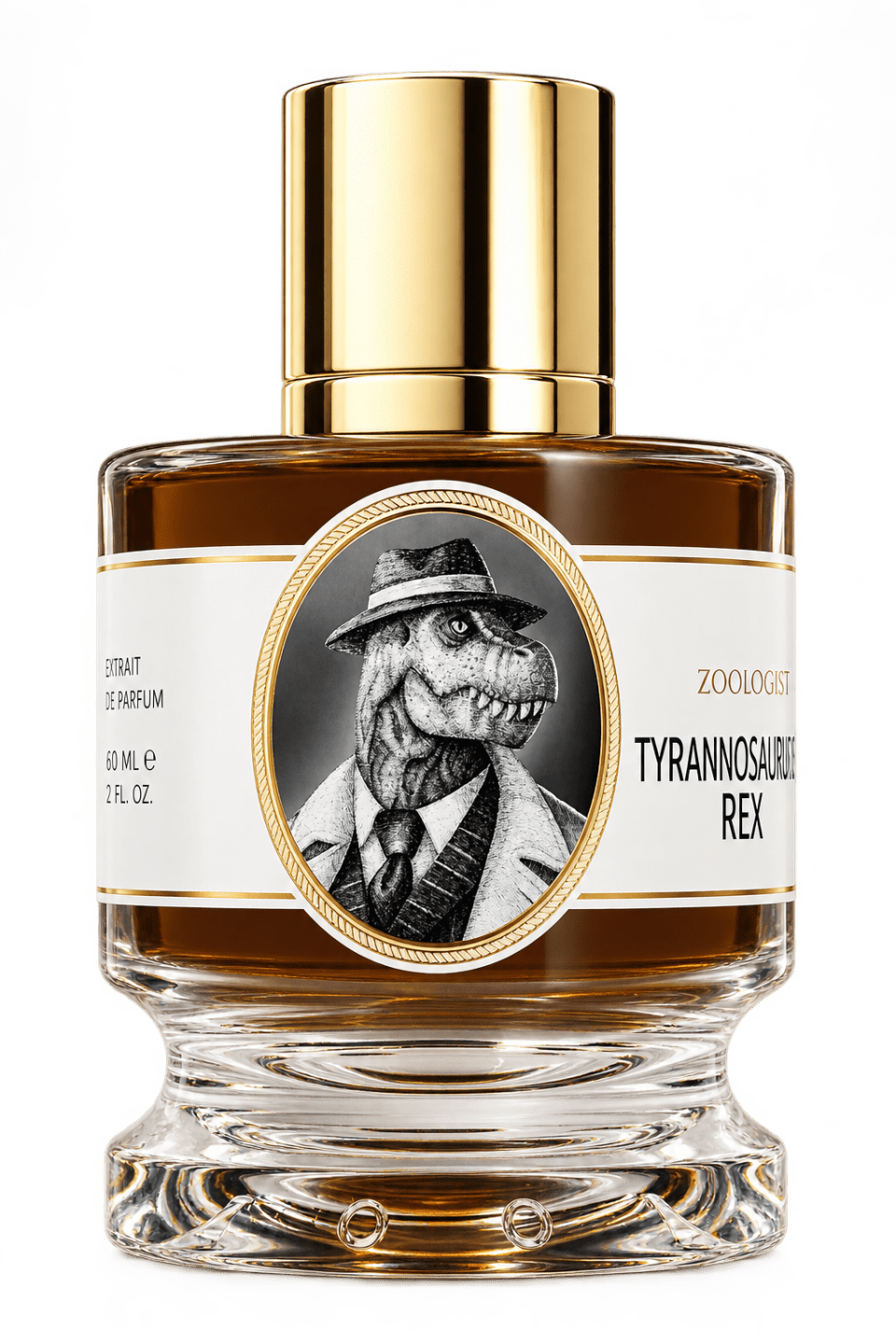 Zoologist Tyrannosaurus Rex perfume bottle
