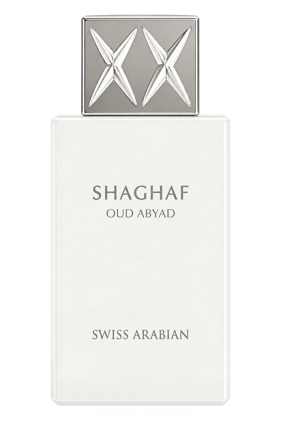 Swiss Arabian Shaghaf Oud Abyad perfume bottle
