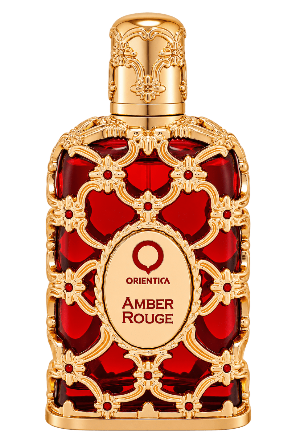 Orientica Amber Rouge perfume bottle