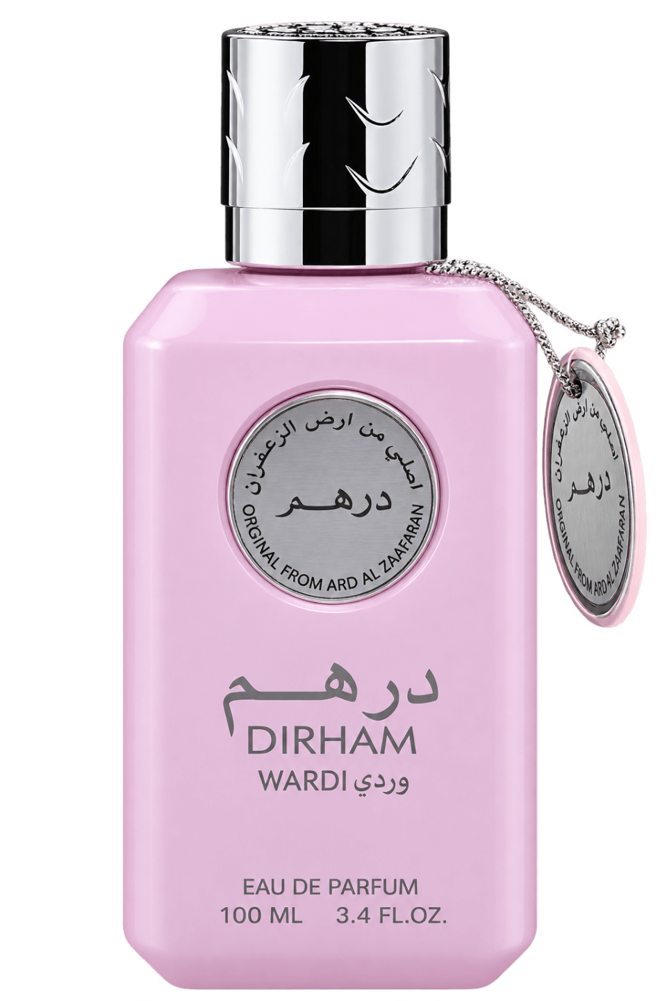 Ard Al Zaafaran Dirham Wardi perfume bottle