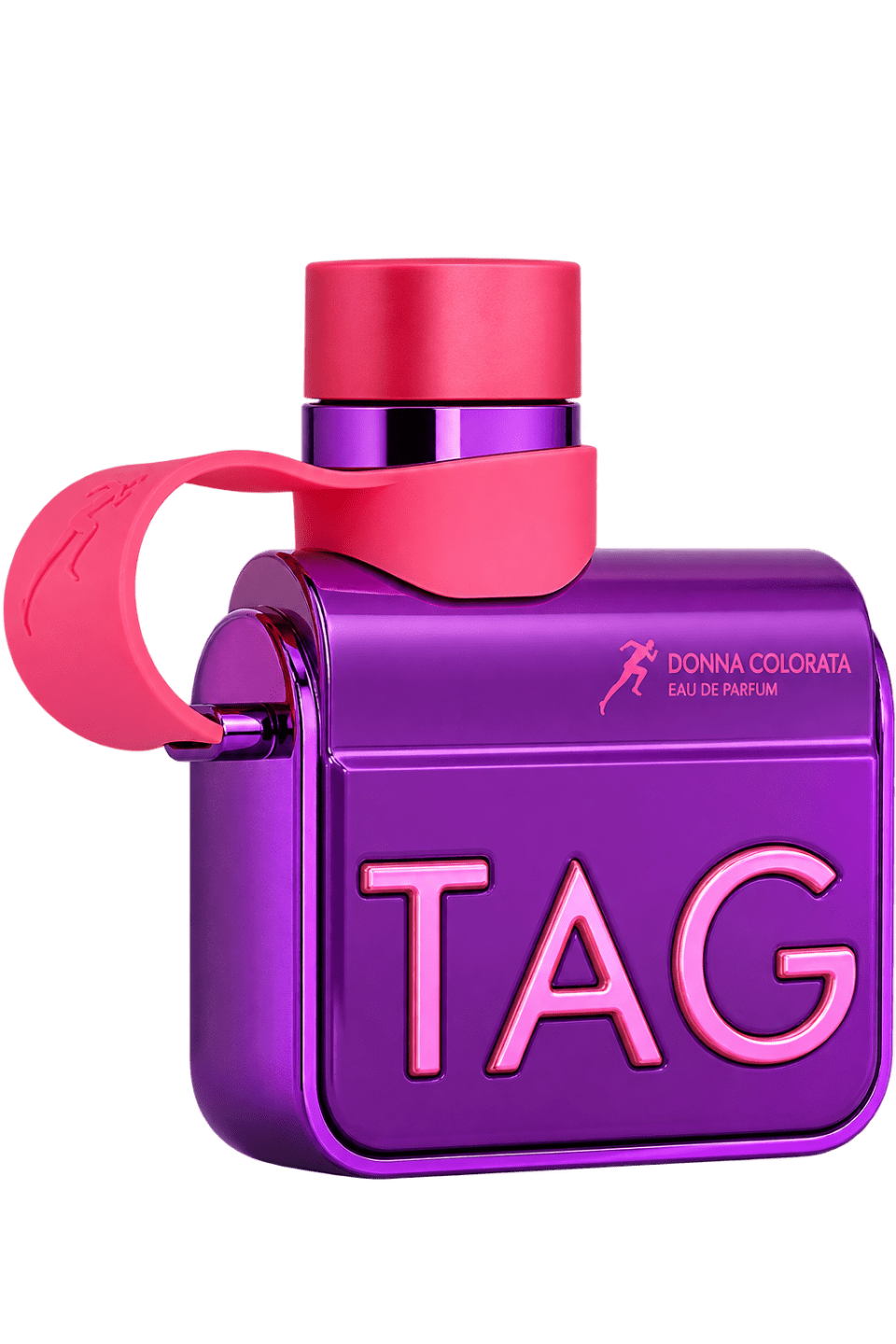Armaf Tag Her Donna Colorata Purple perfume bottle