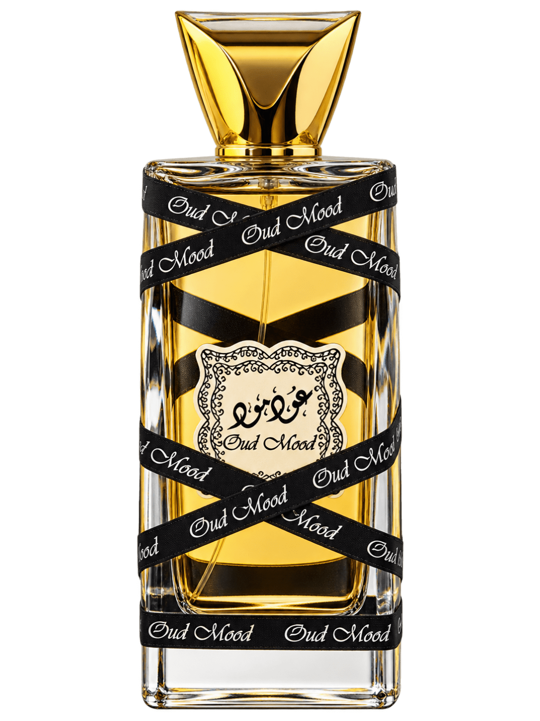 Lattafa Oud Mood perfume bottle