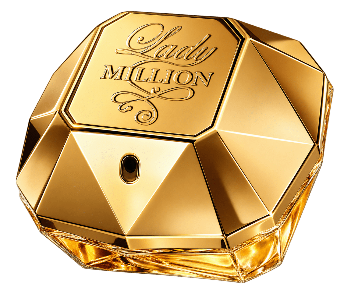 Rabanne Lady Million perfume bottle
