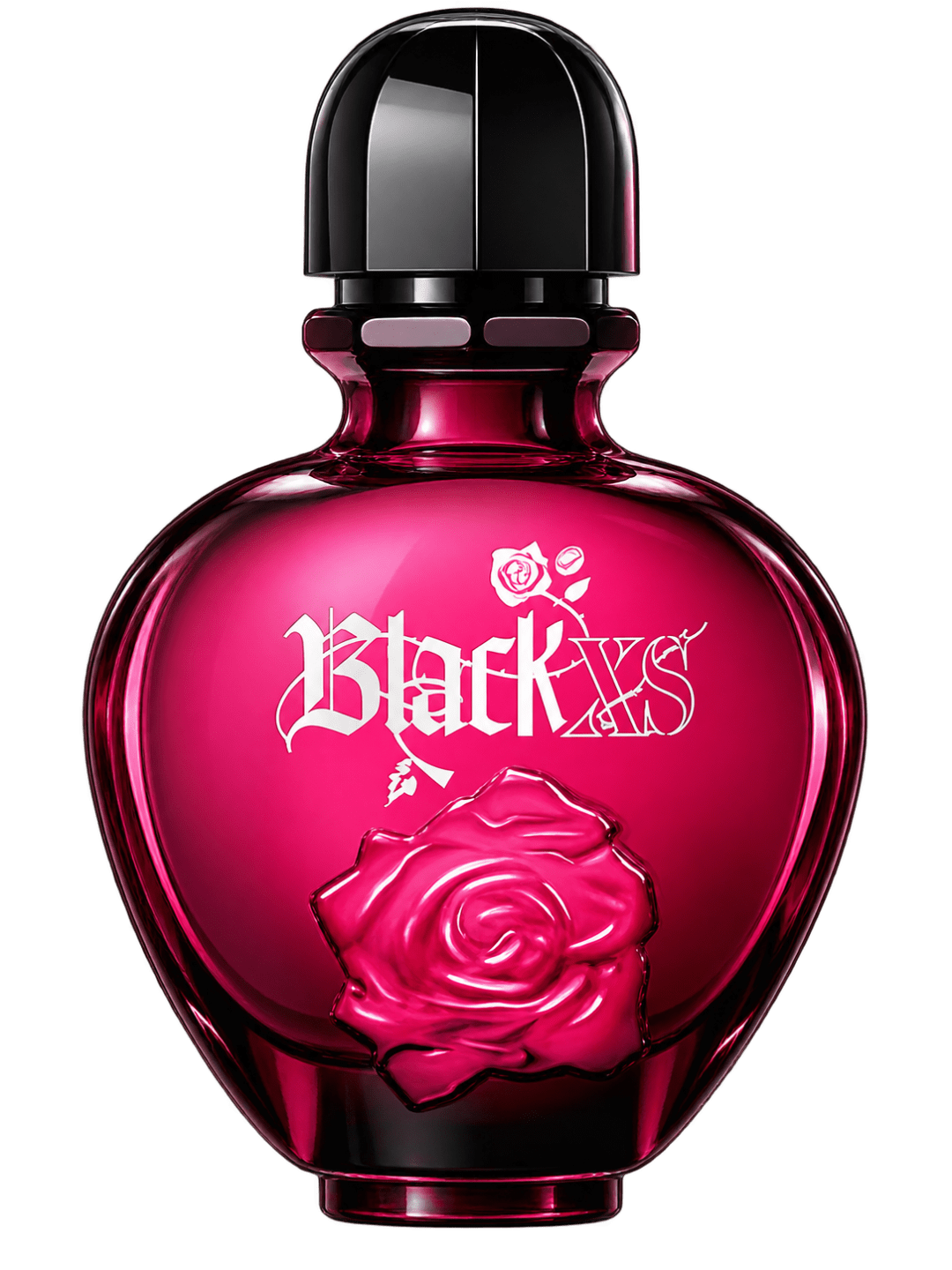 Rabanne Black XS for Her perfume bottle