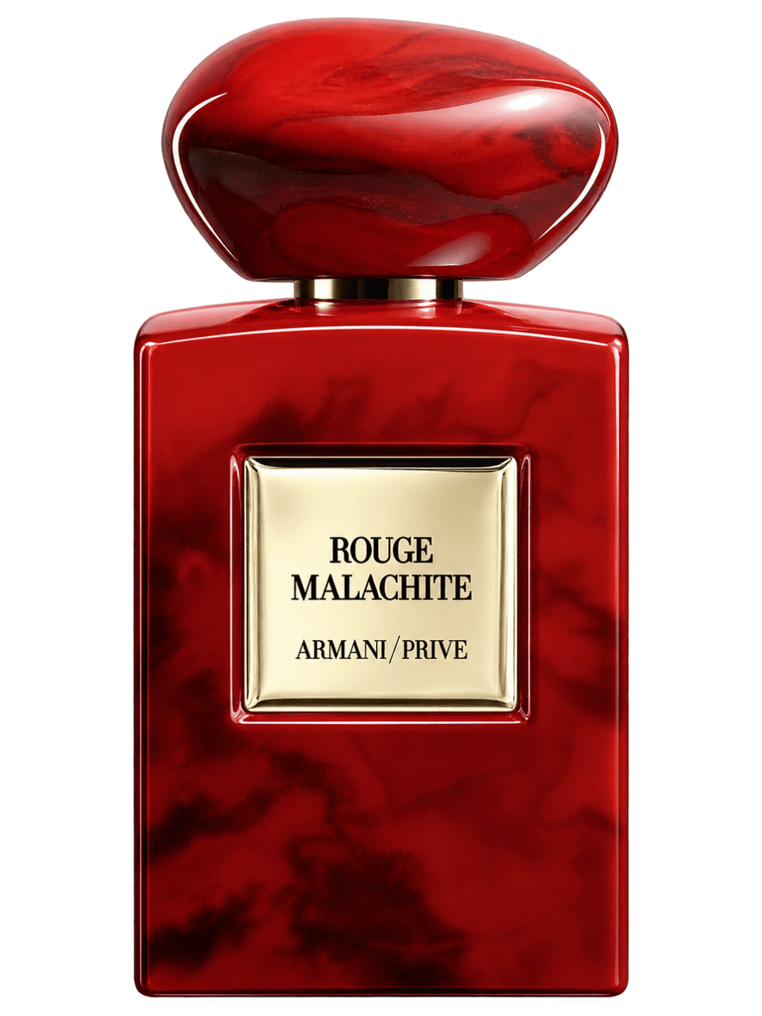 Armani Privé Rouge Malachite perfume bottle