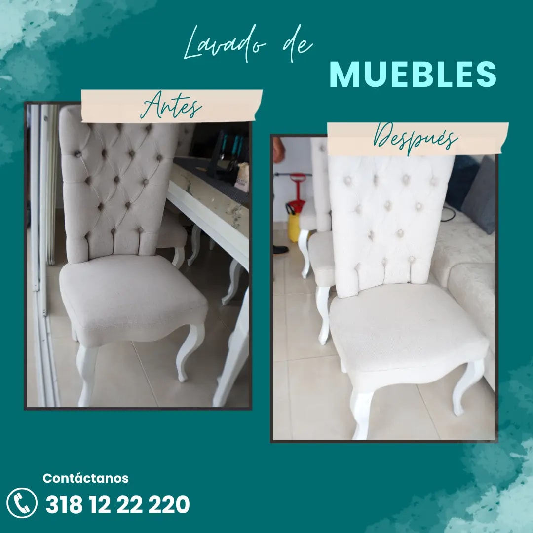 Resultado final en mueble claro