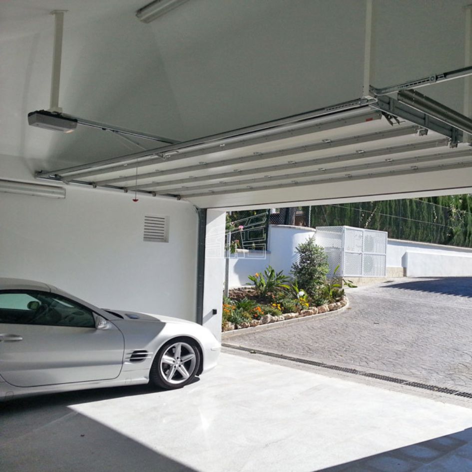 Portón americano en conjunto residencial