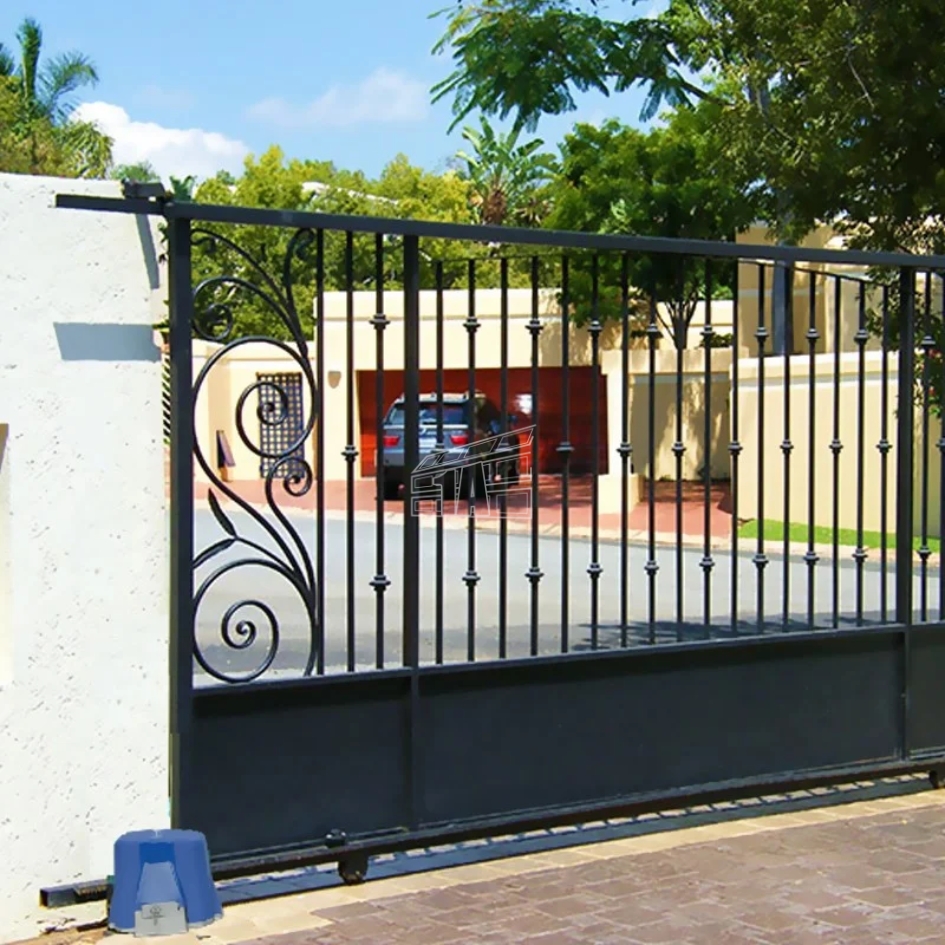 Detalle de sistema de rieles