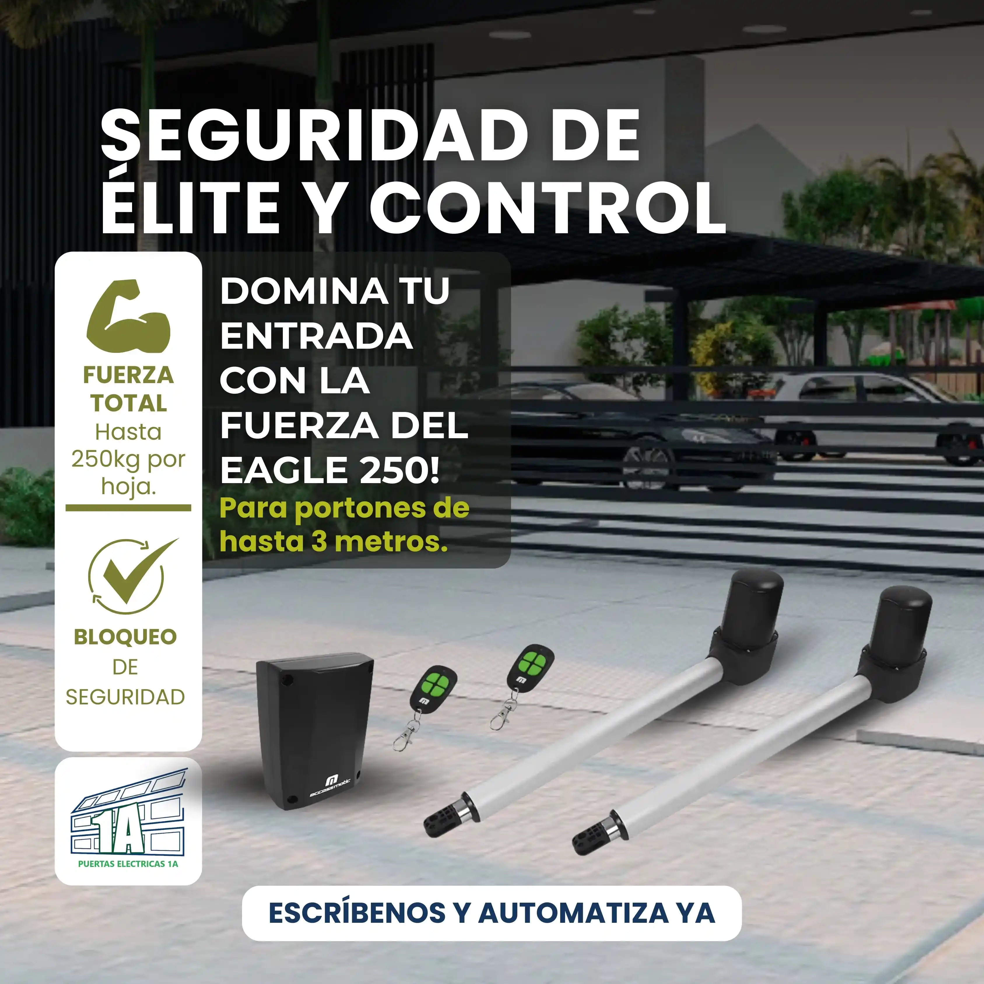 Motor Titan para portones grandes