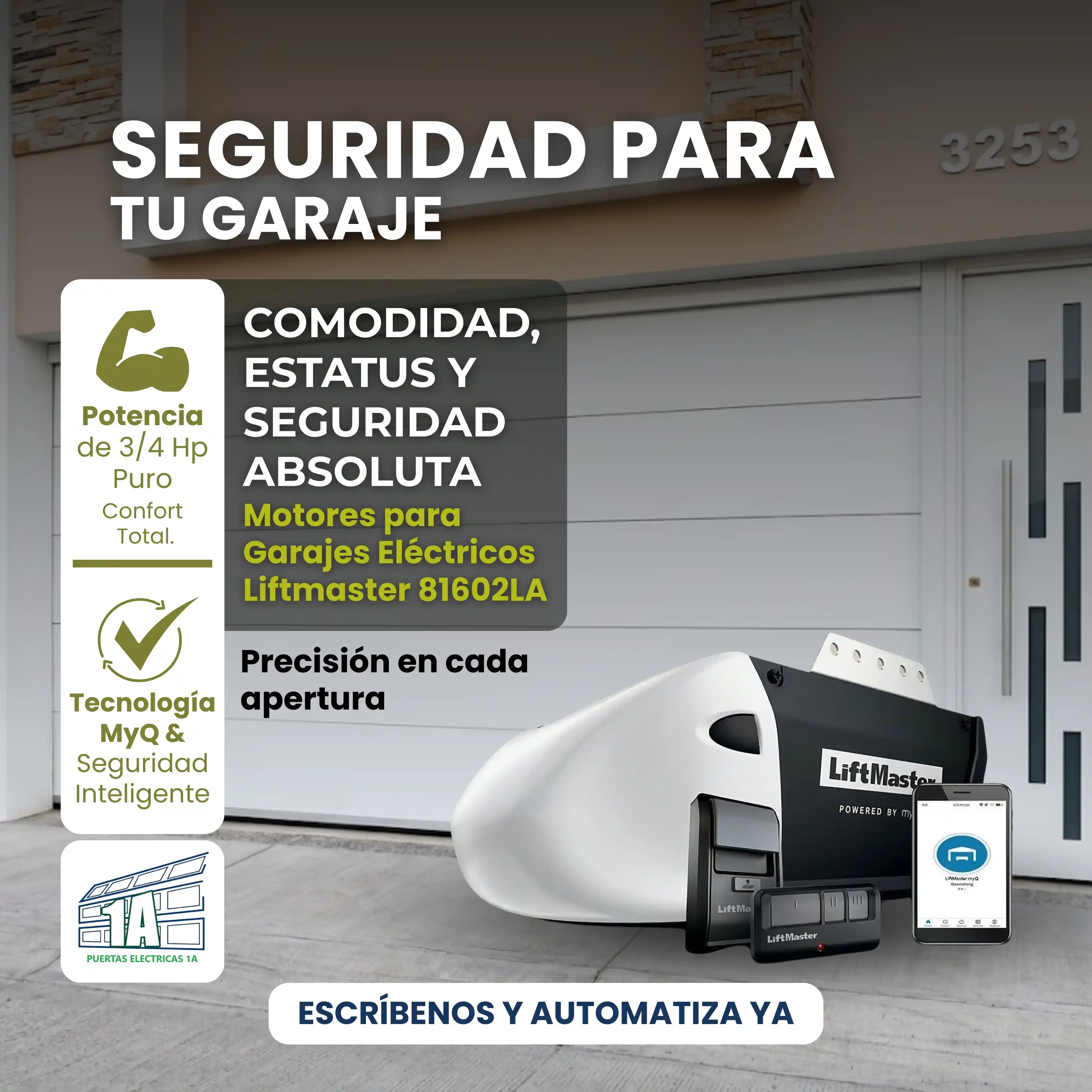 Motor Titan para portones grandes