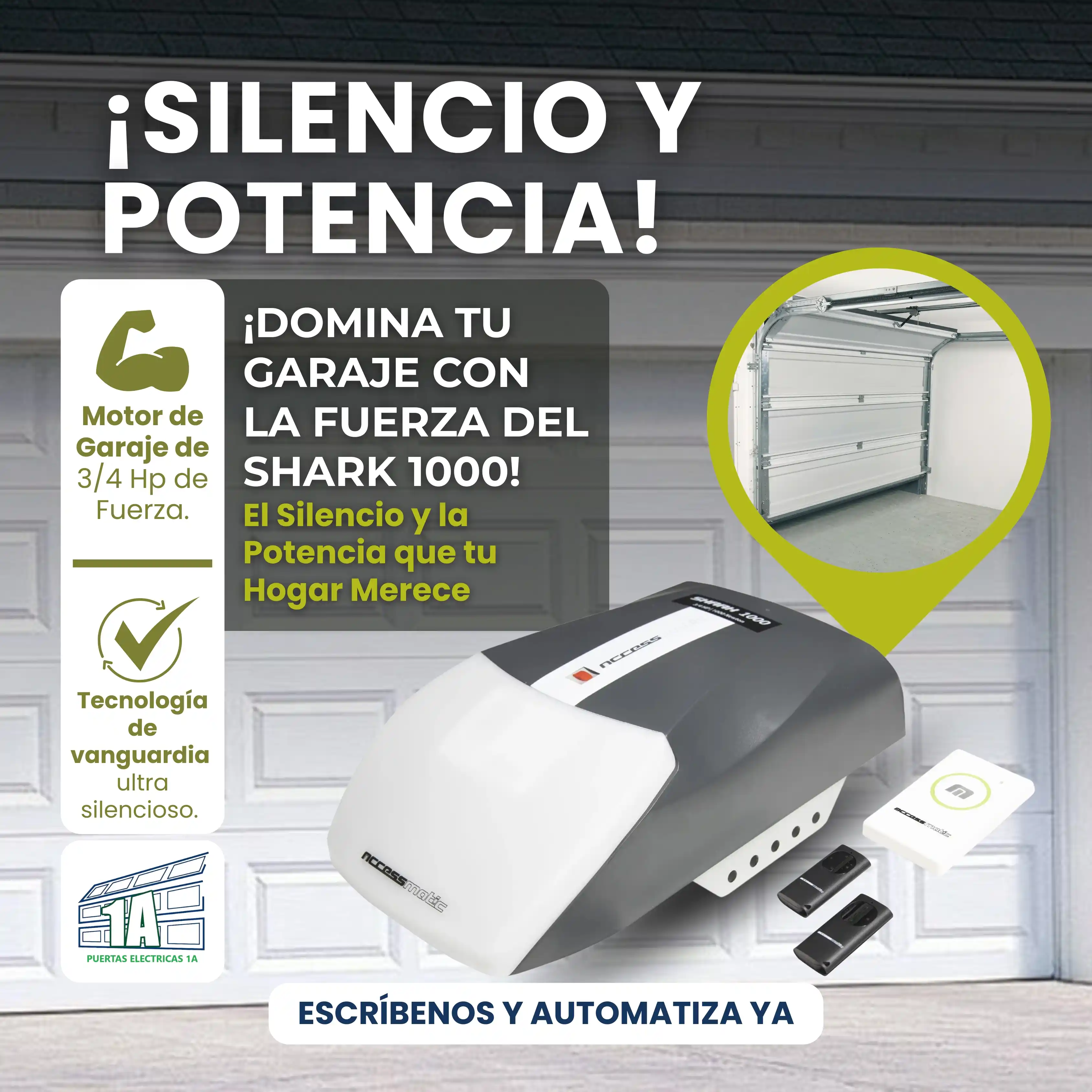 Motor Ferrari para portones eléctricos
