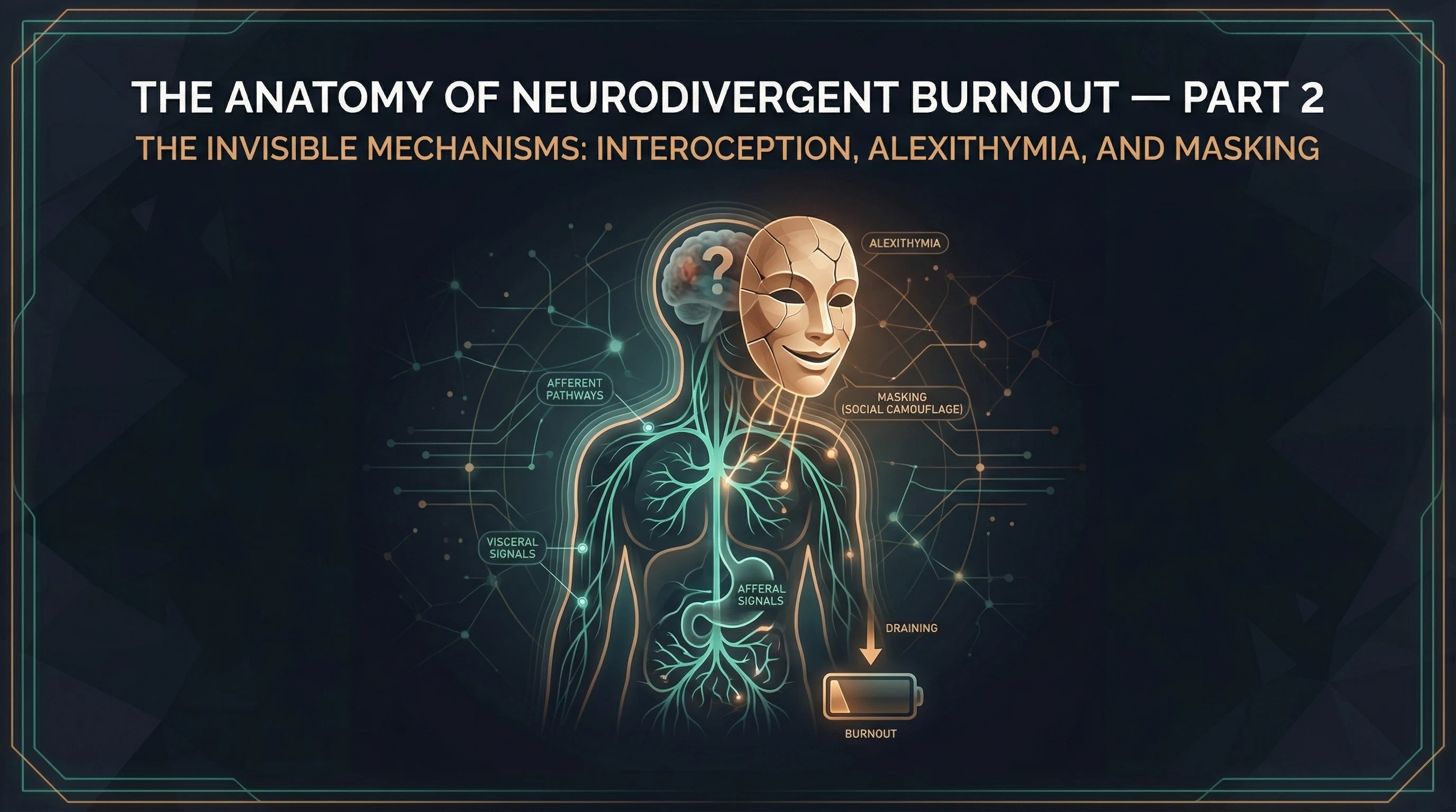 The Anatomy of Neurodivergent Burnout Part 2 — The Invisible Mechanisms