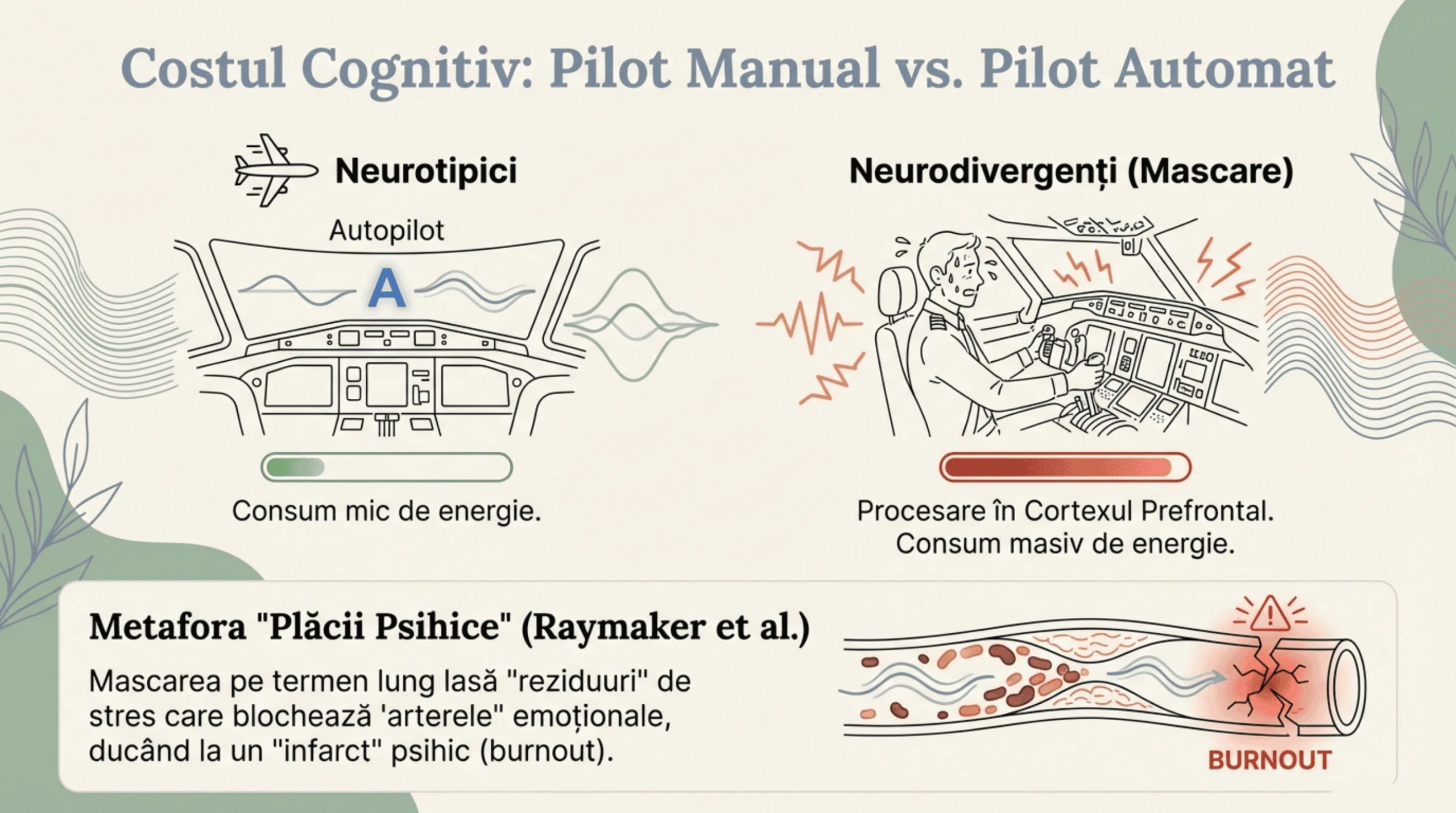 Mascarea suprimă interocepția — deconectarea forțată de propriile nevoi