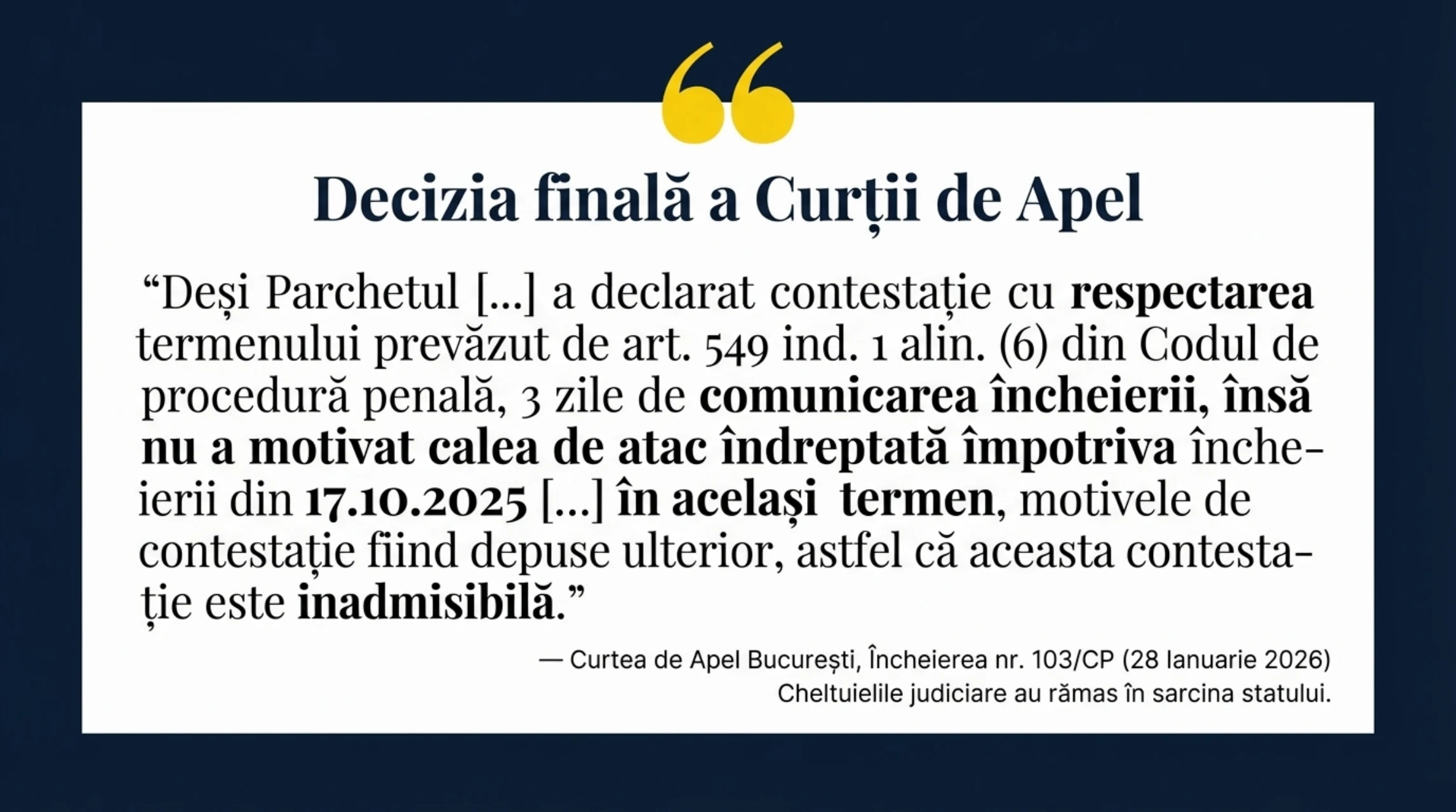 Concluzie Actualizata — Victoria Definitiva