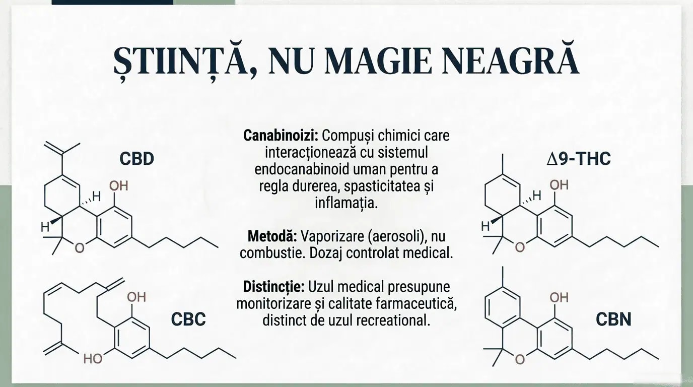 Știința, Nu Magie Neagră: Canabinoizi și Vaporizare Medicală
