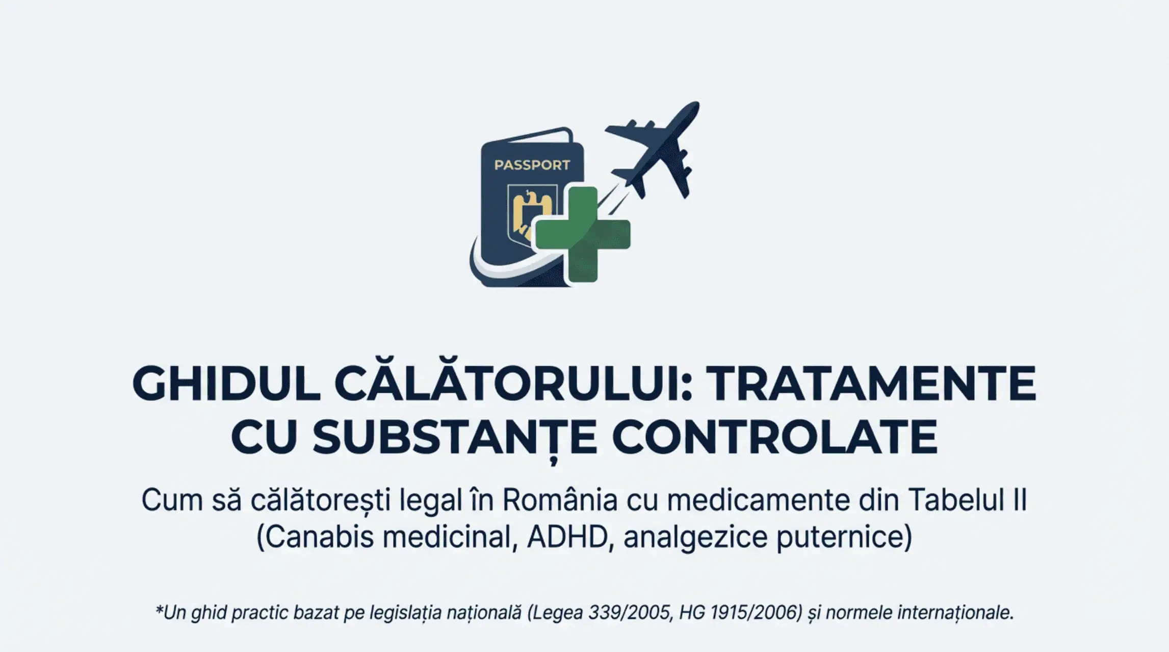Ghidul călătorului: Tratamente cu substanțe controlate