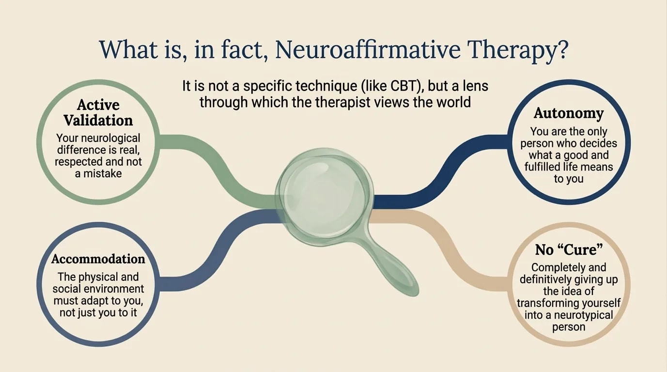 What Is Neuro-Affirming Therapy, Really? The 4 Pillars: Active Validation, Accommodation, Autonomy, No Cure