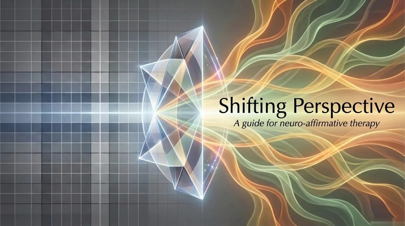 Shifting perspective — a crystal prism transforms rigid light into a fluid spectrum of colours