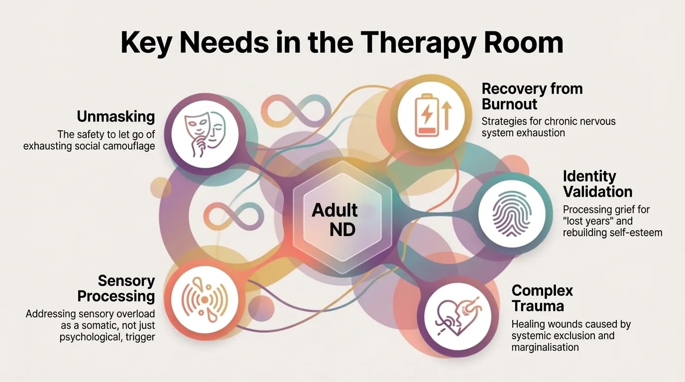 Core needs in the therapy room