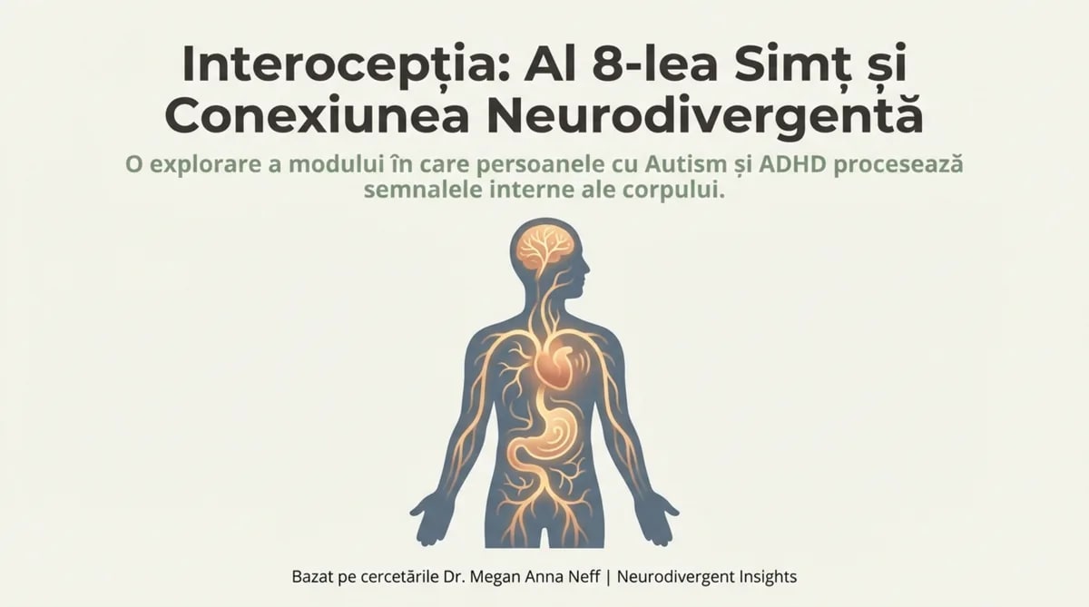 Interocepția: Al 8-lea Simț și Conexiunea Neurodivergentă — cum persoanele cu Autism și ADHD procesează semnalele interne ale corpului