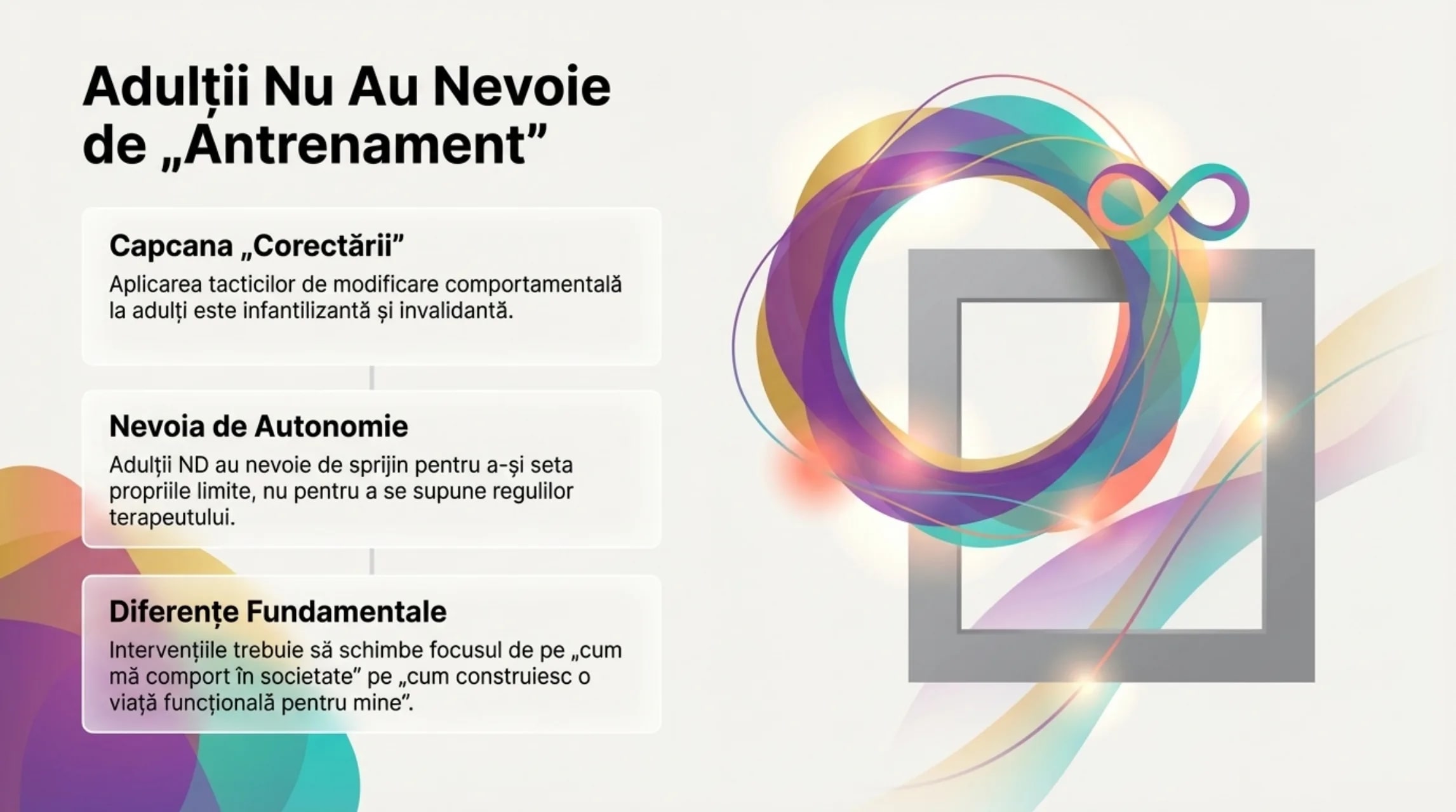 Adulții nu au nevoie de antrenament