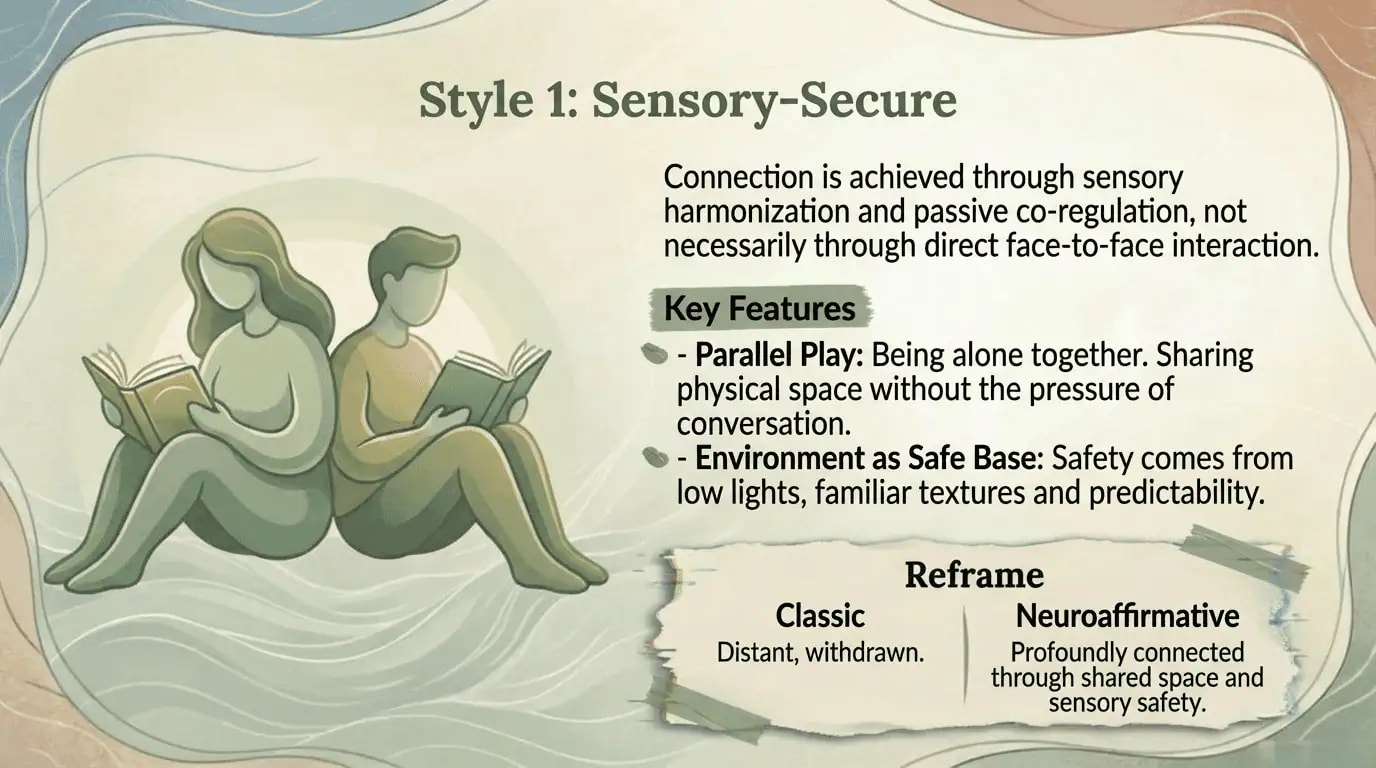 Style 1: Sensory-Secure Attachment — practical relationship dynamics
